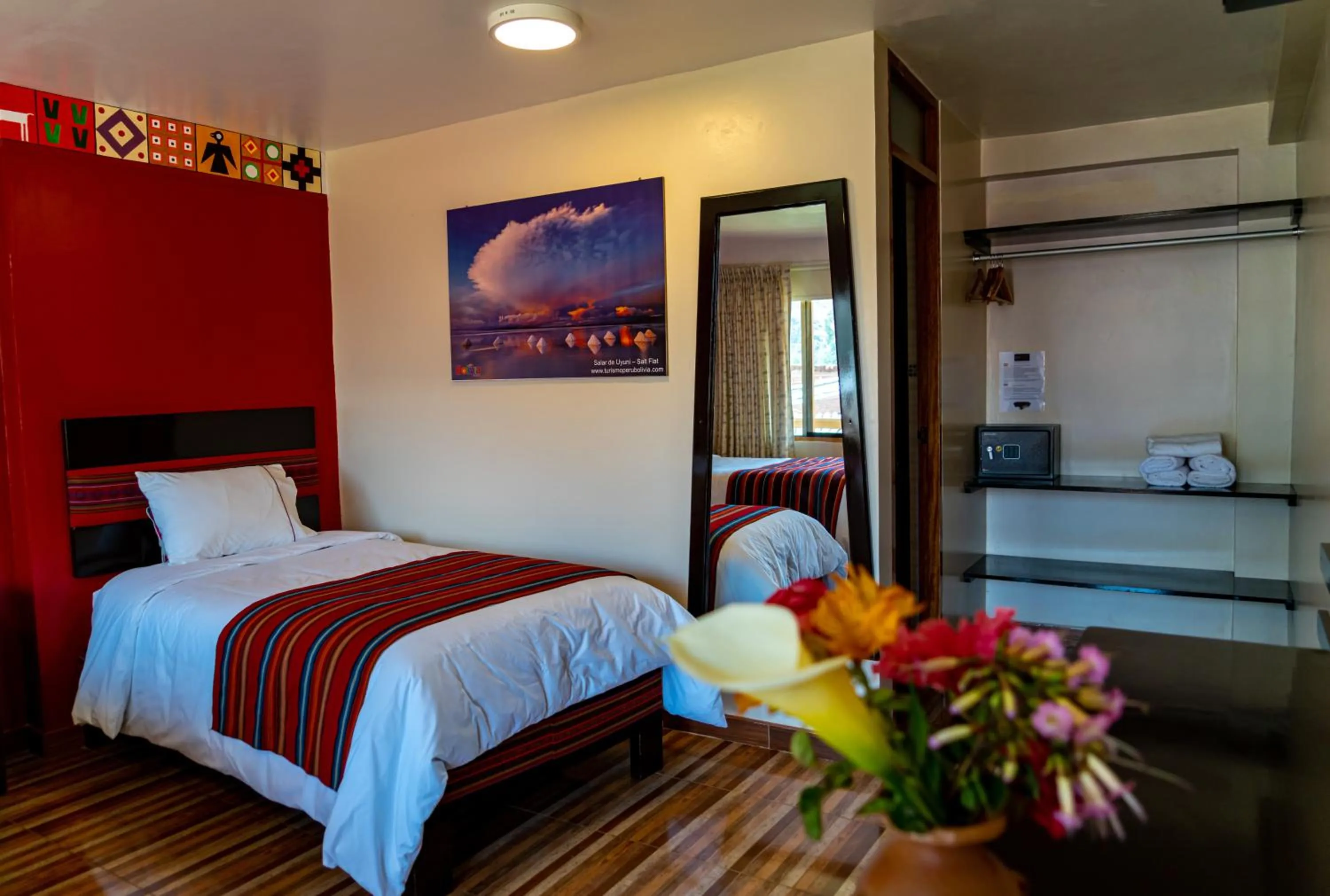 Bed in Hotel Tierra Inka Sacred Valley