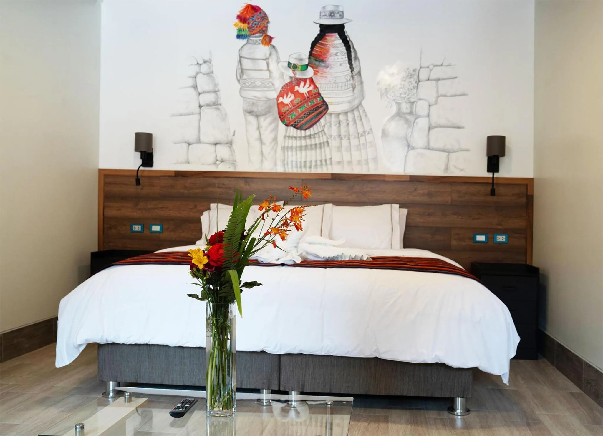 Bed in Hotel Tierra Inka Sacred Valley