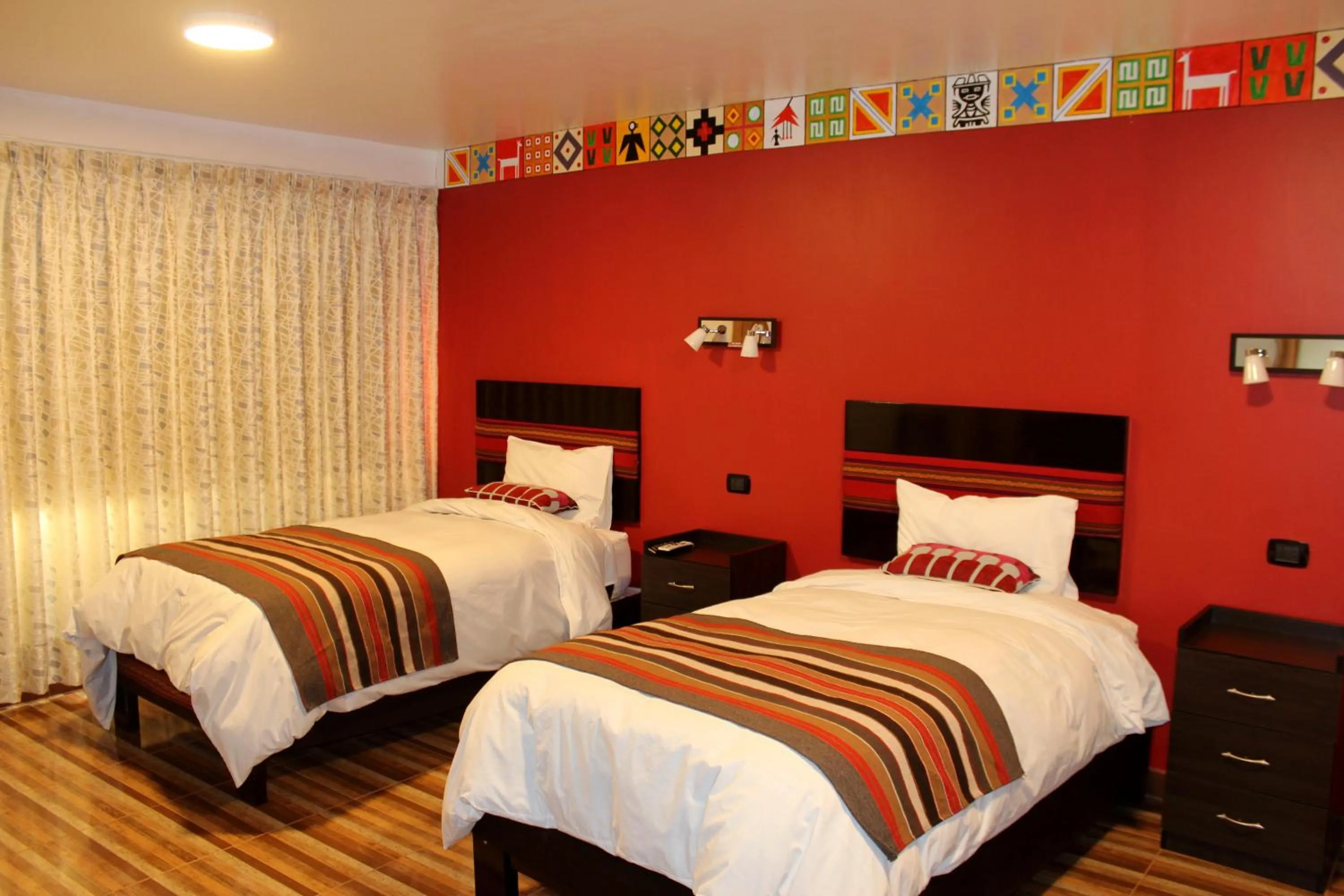 Photo of the whole room, Bed in Hotel Tierra Inka Sacred Valley