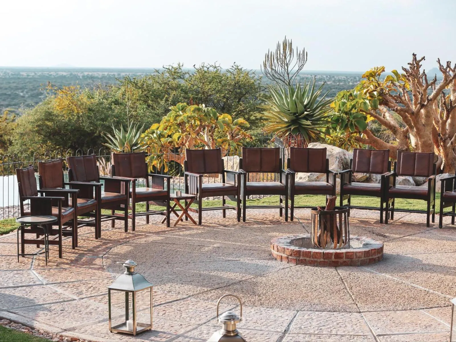 BBQ facilities in Otjiwa Mountain Lodge