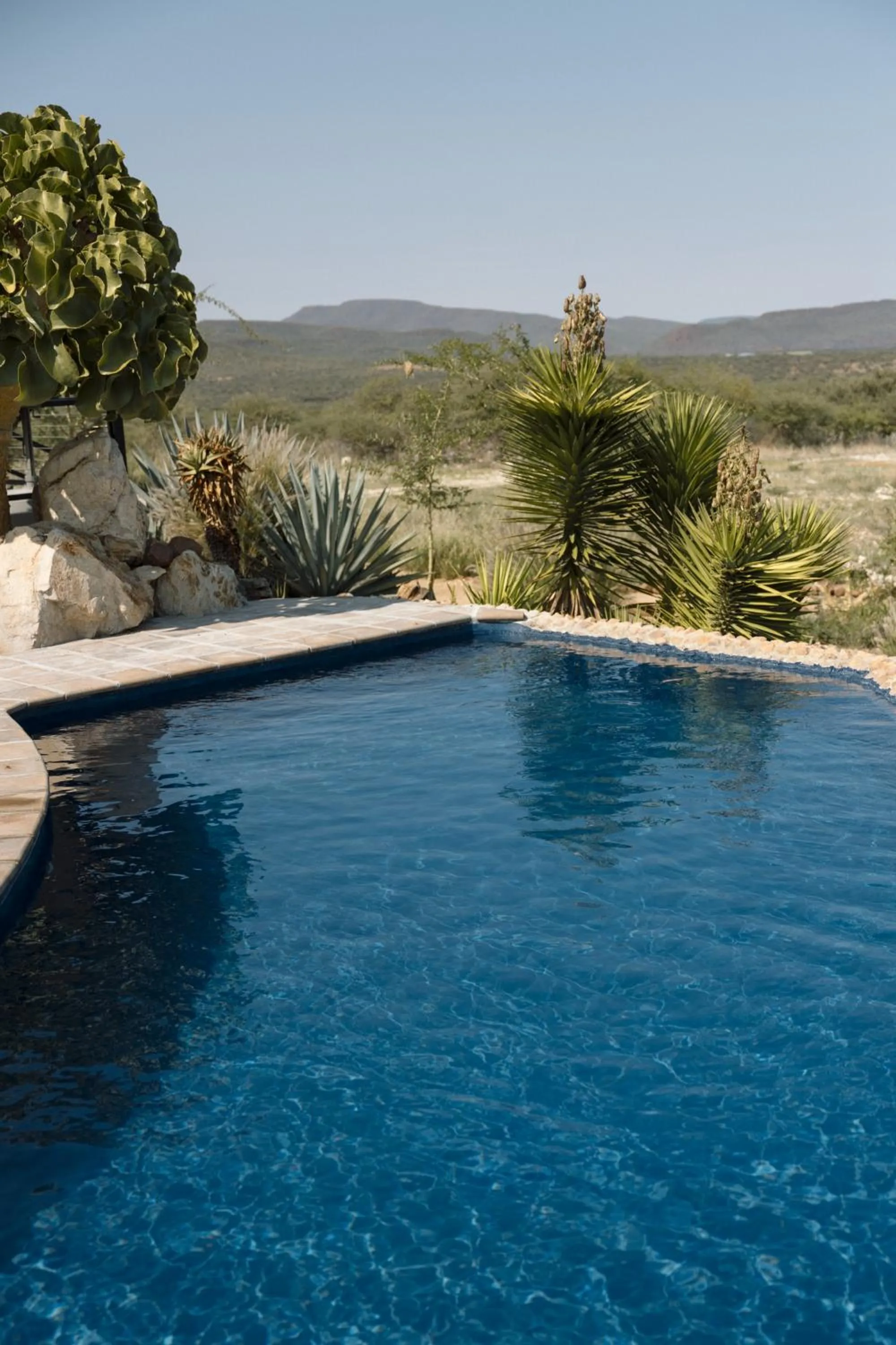 Natural landscape in Otjiwa Mountain Lodge