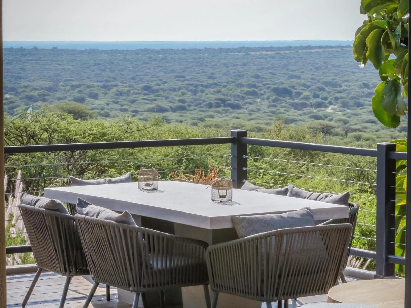 Patio in Otjiwa Mountain Lodge