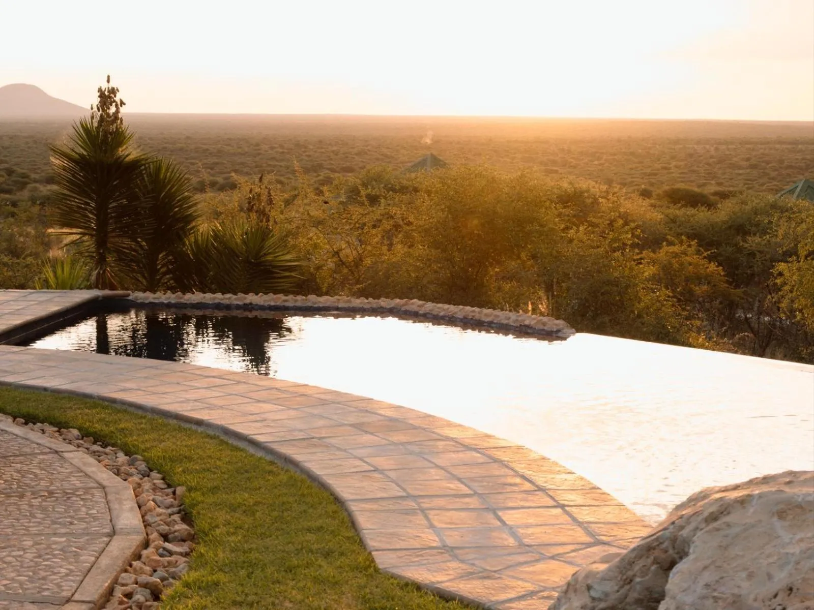 Mountain view in Otjiwa Mountain Lodge