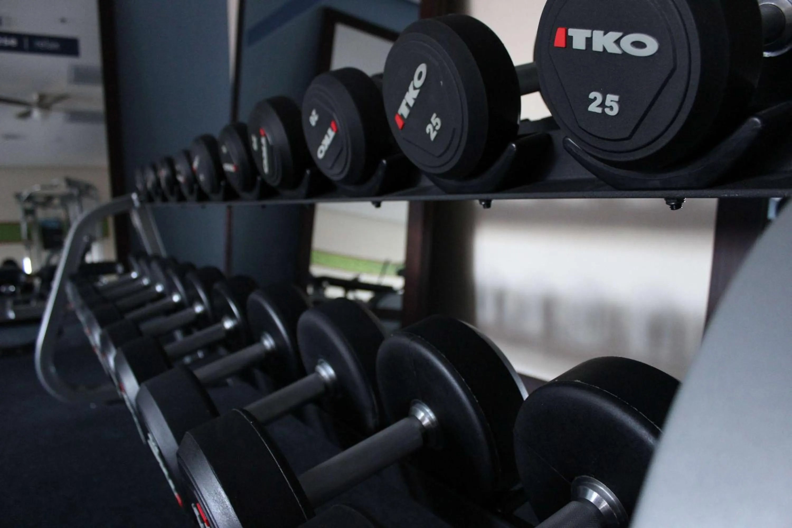 Fitness centre/facilities in Hampton Inn by Hilton Hermosillo