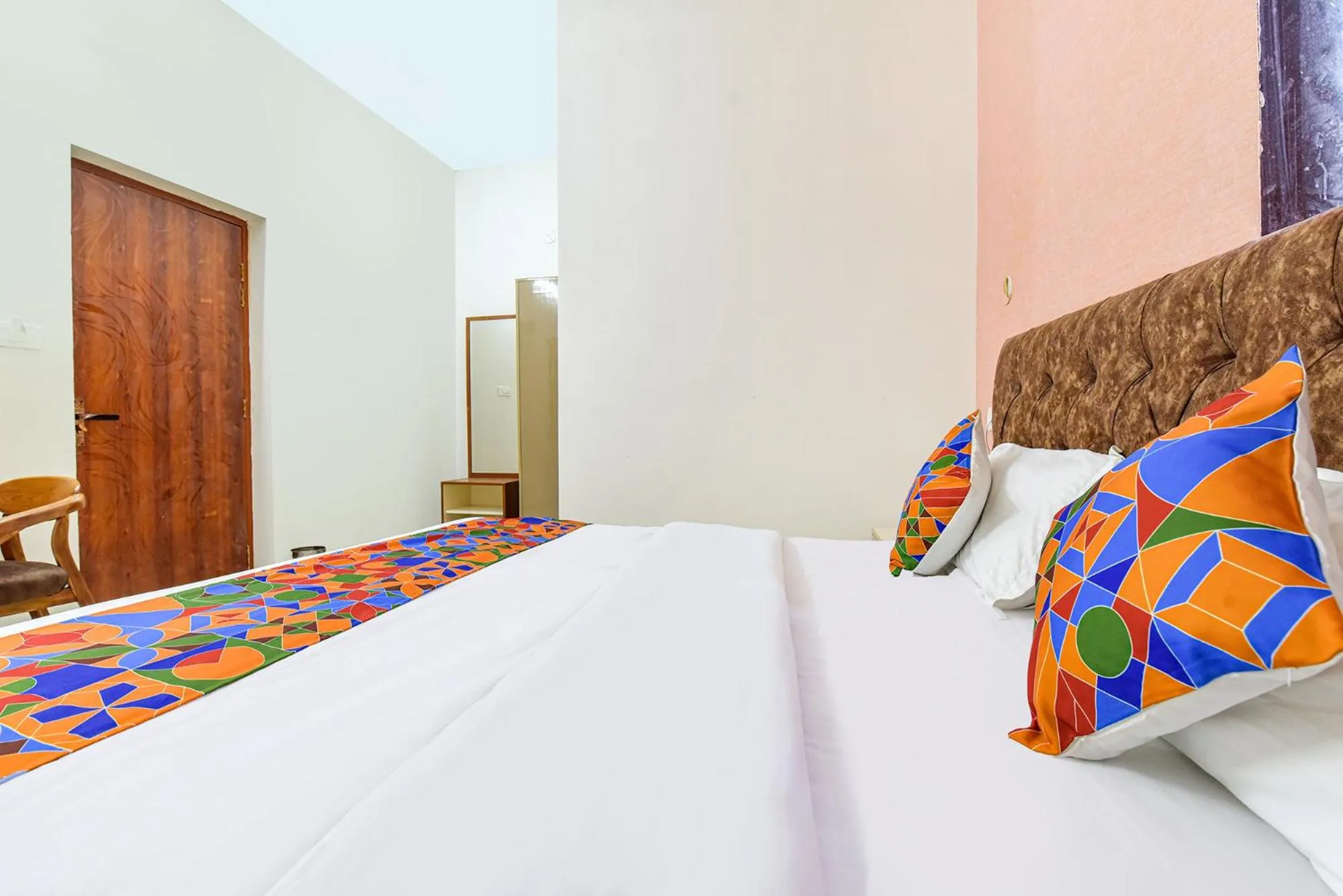 Bed in FabHotel Prince 24