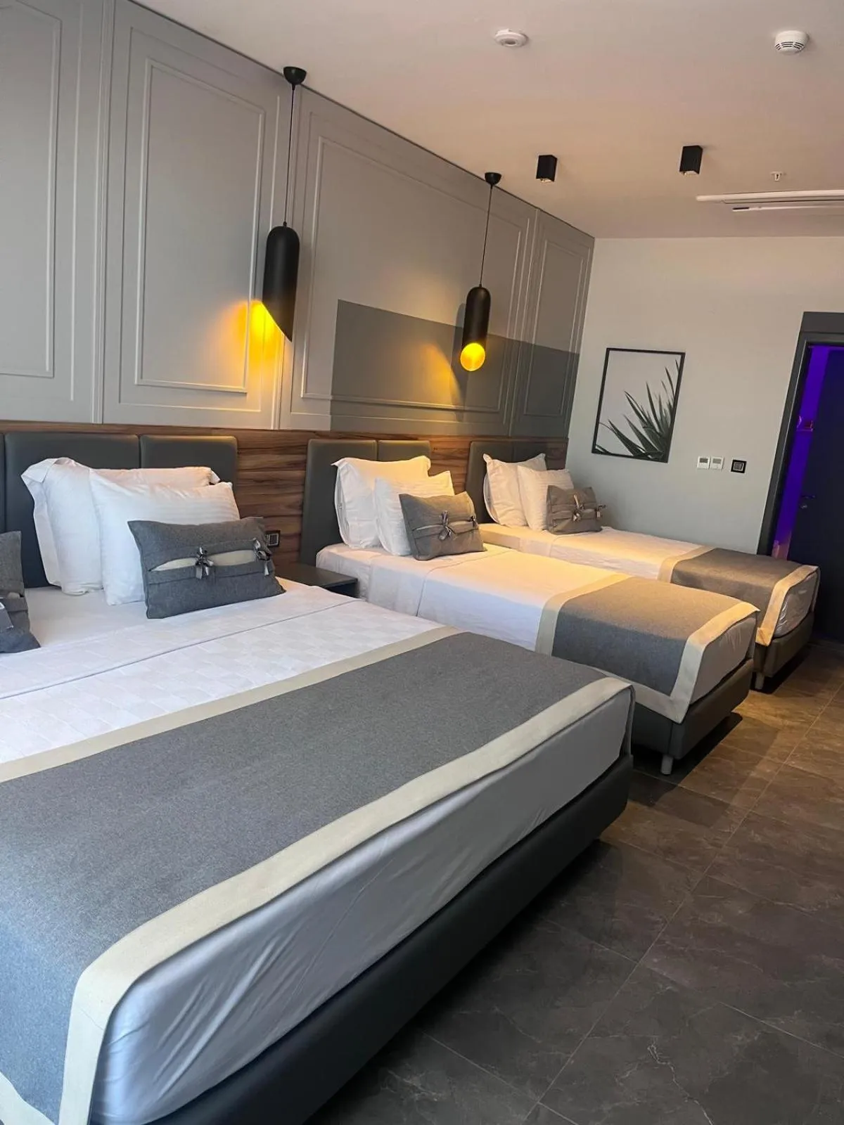 Bed in TELMESSOS CİTY HOTEL- Adults Only