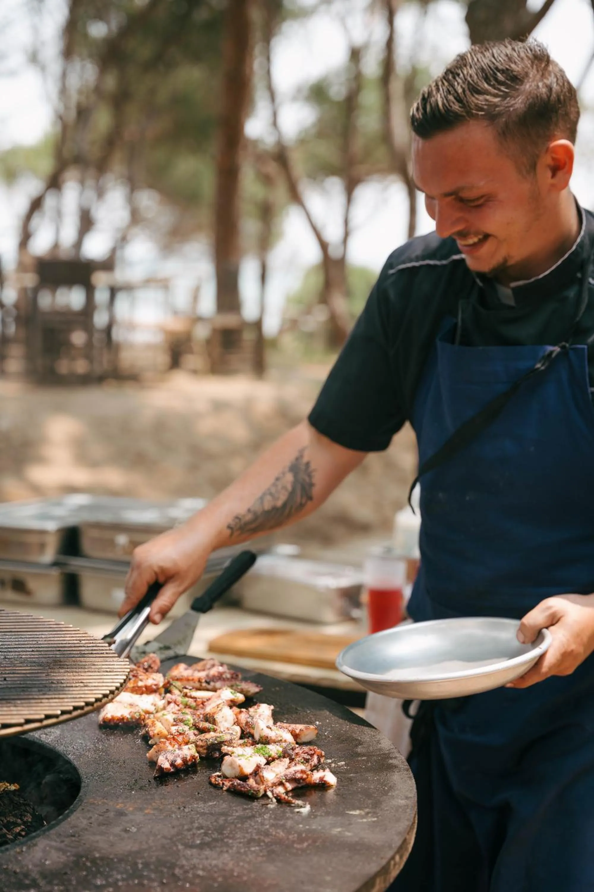 Restaurant/places to eat in Le Domaine de la mer - Beach hotel Nature&Authenticité Hyères