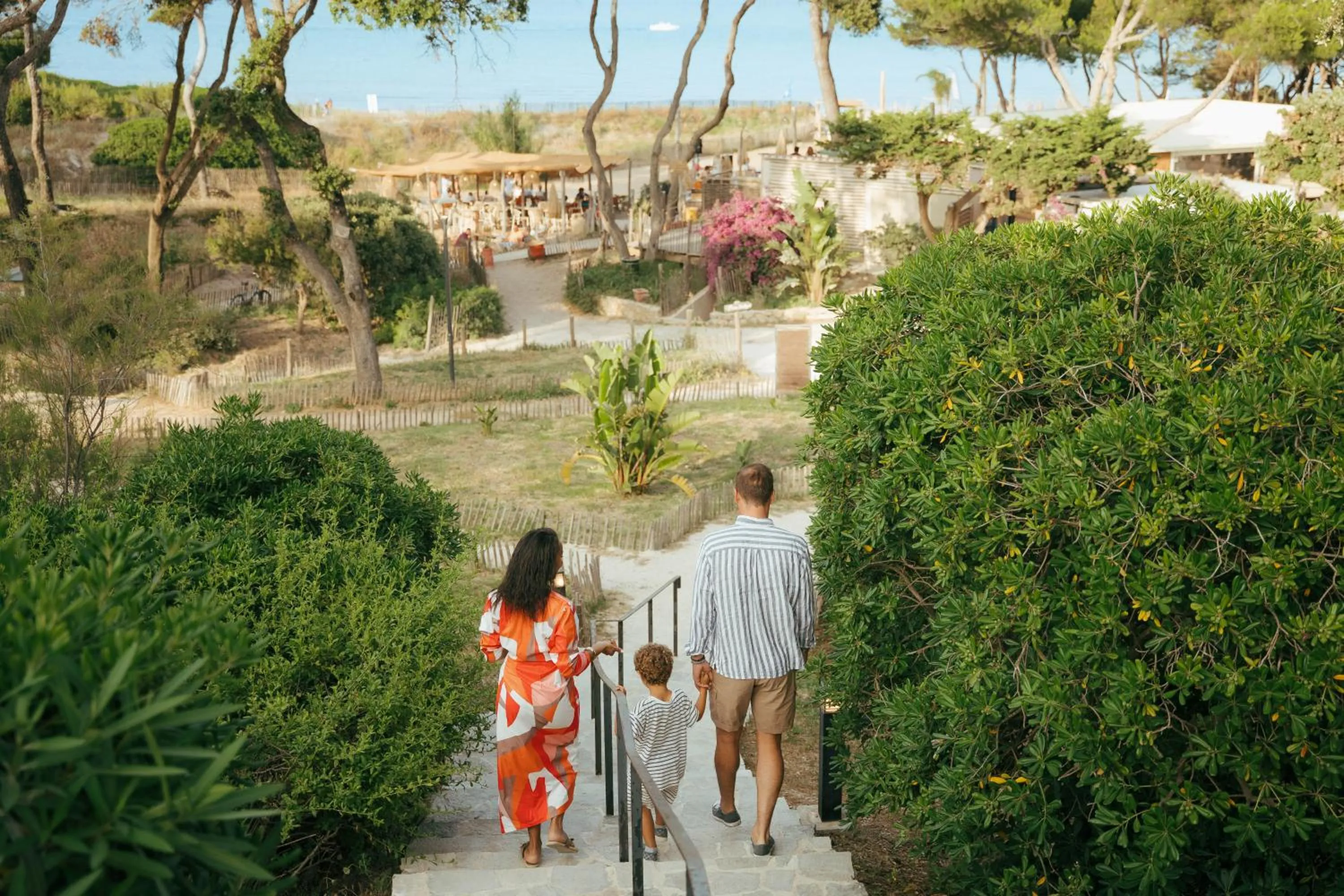 Natural landscape in Le Domaine de la mer - Beach hotel Nature&Authenticité Hyères