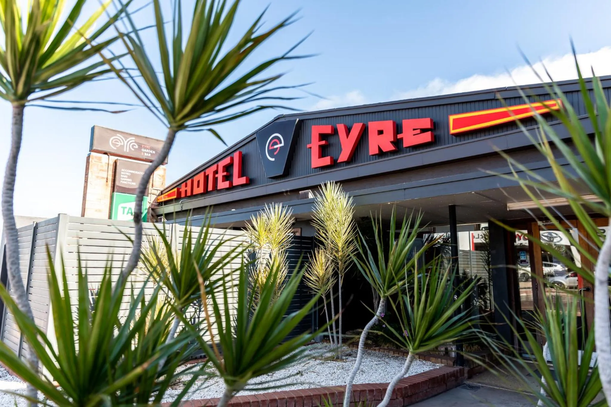 Property building in Eyre Hotel