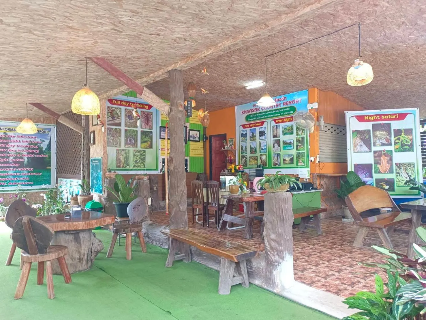 Lobby or reception in Khao Sok Country Resort