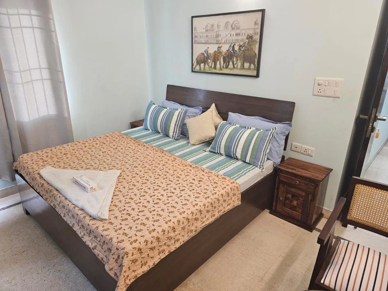 Bed in Sky Bloom Luxury Homestay