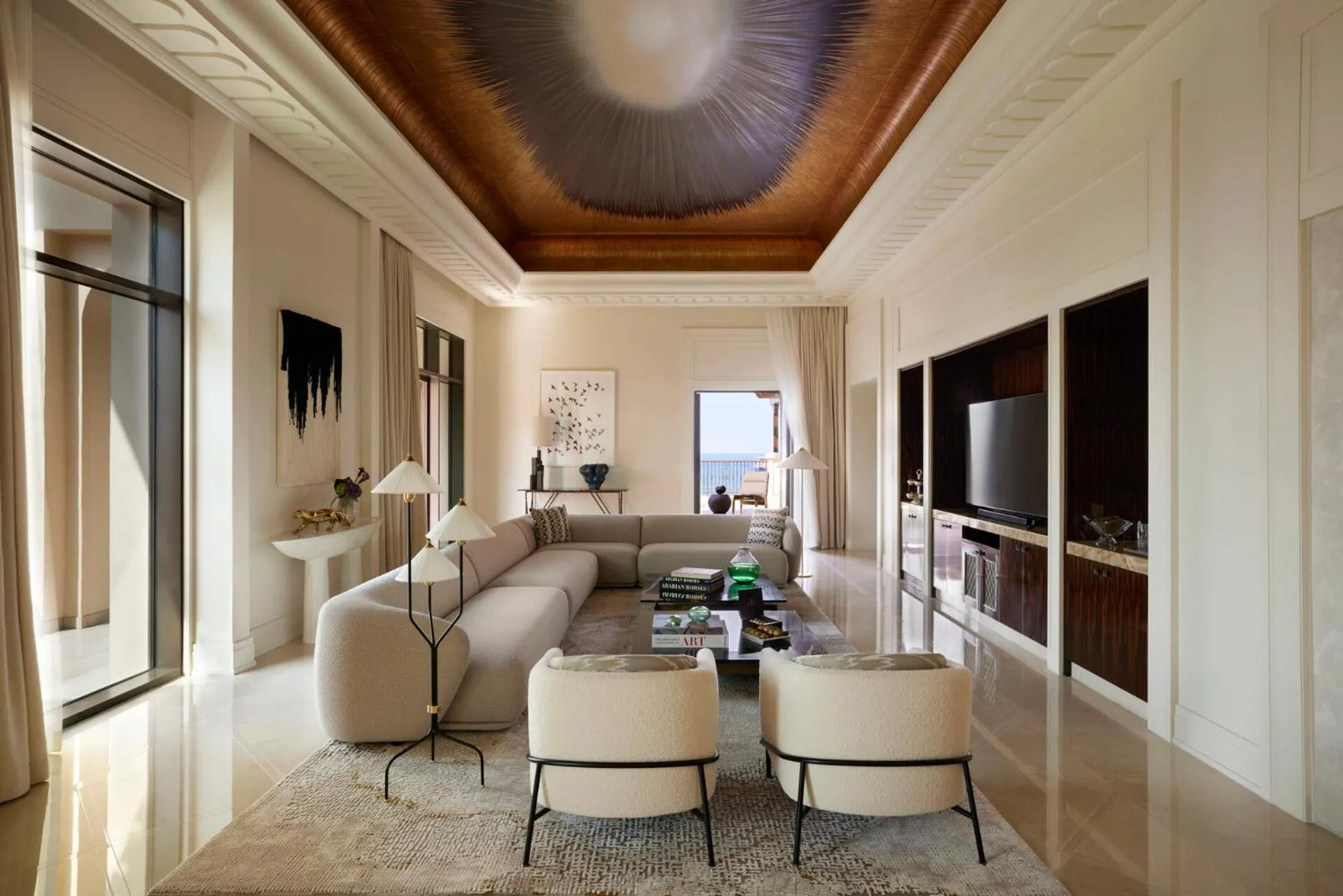 Living room in Four Seasons Resort Dubai at Jumeirah Beach