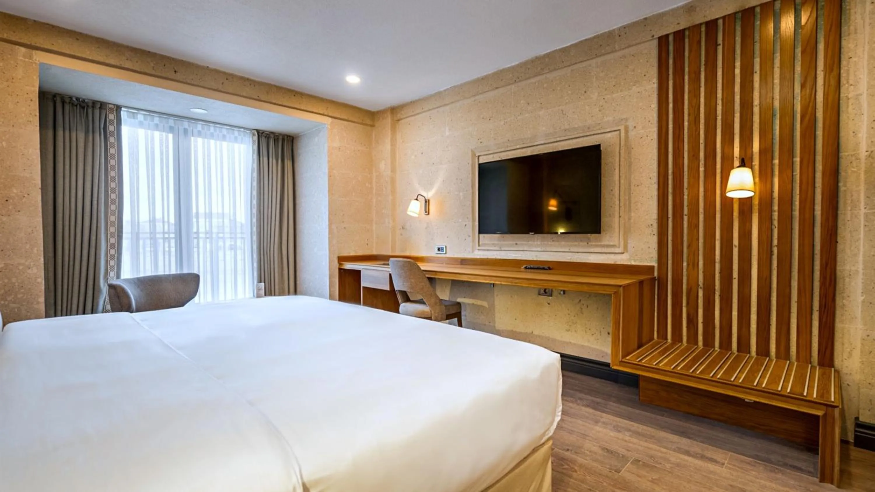 View (from property/room), Bed in Barceló Cappadocia