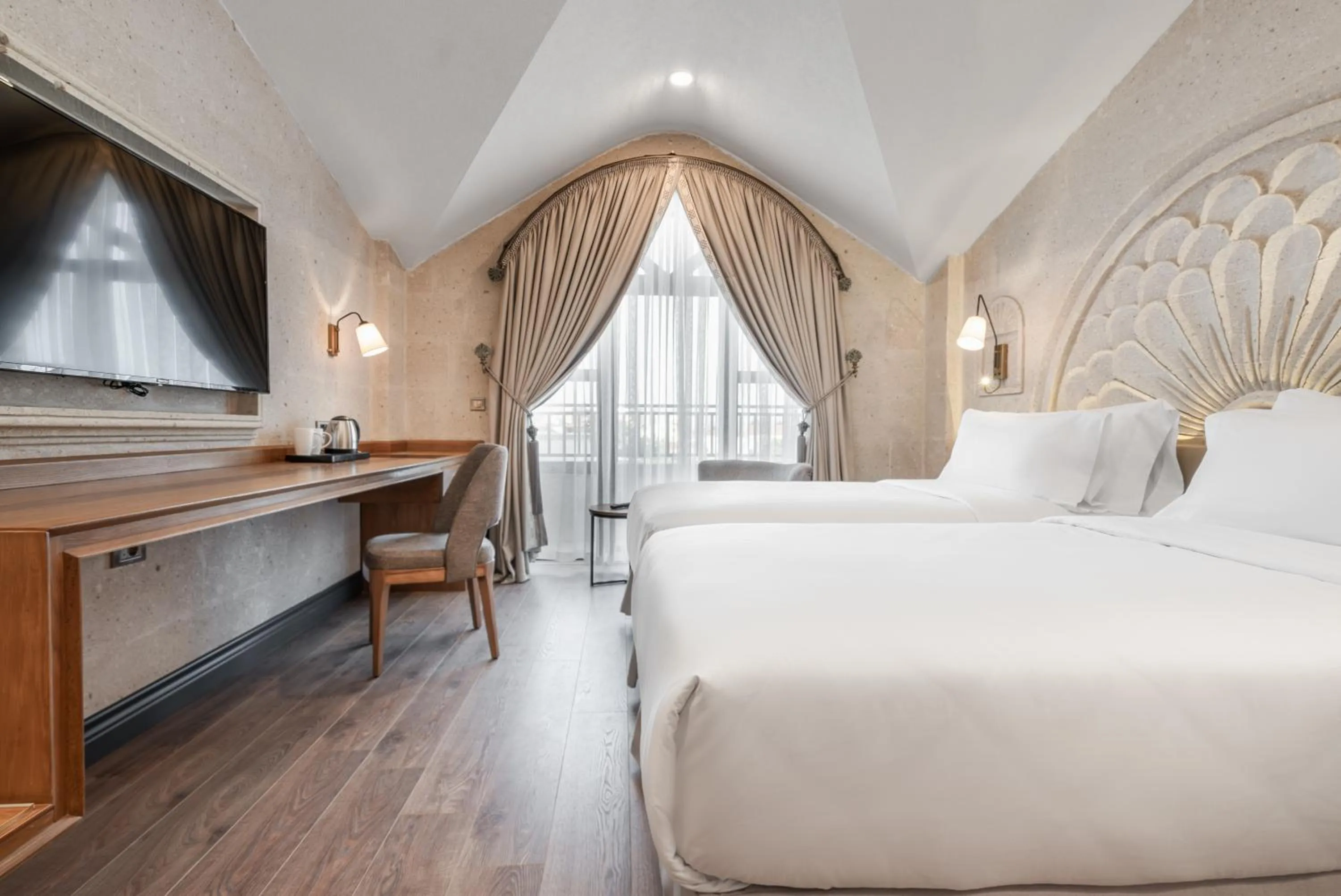 Bed in Barceló Cappadocia