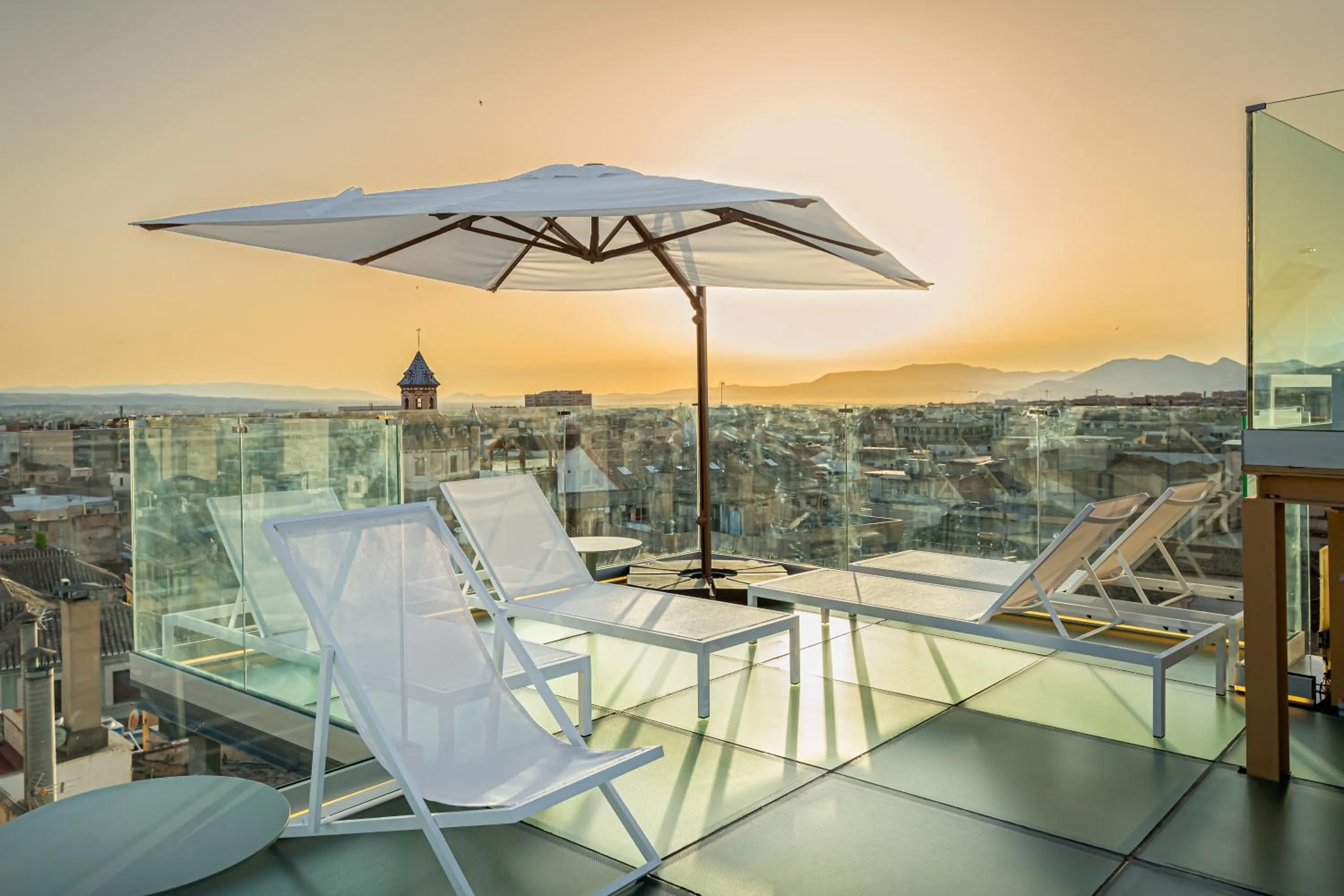 Balcony/Terrace in Room Mate Leo, Granada
