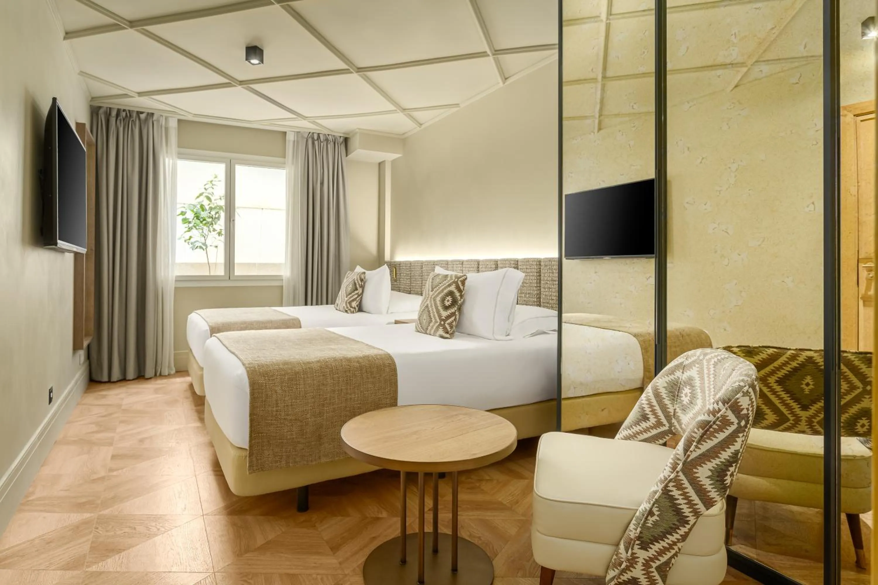 Bedroom, Bed in Room Mate Leo, Granada