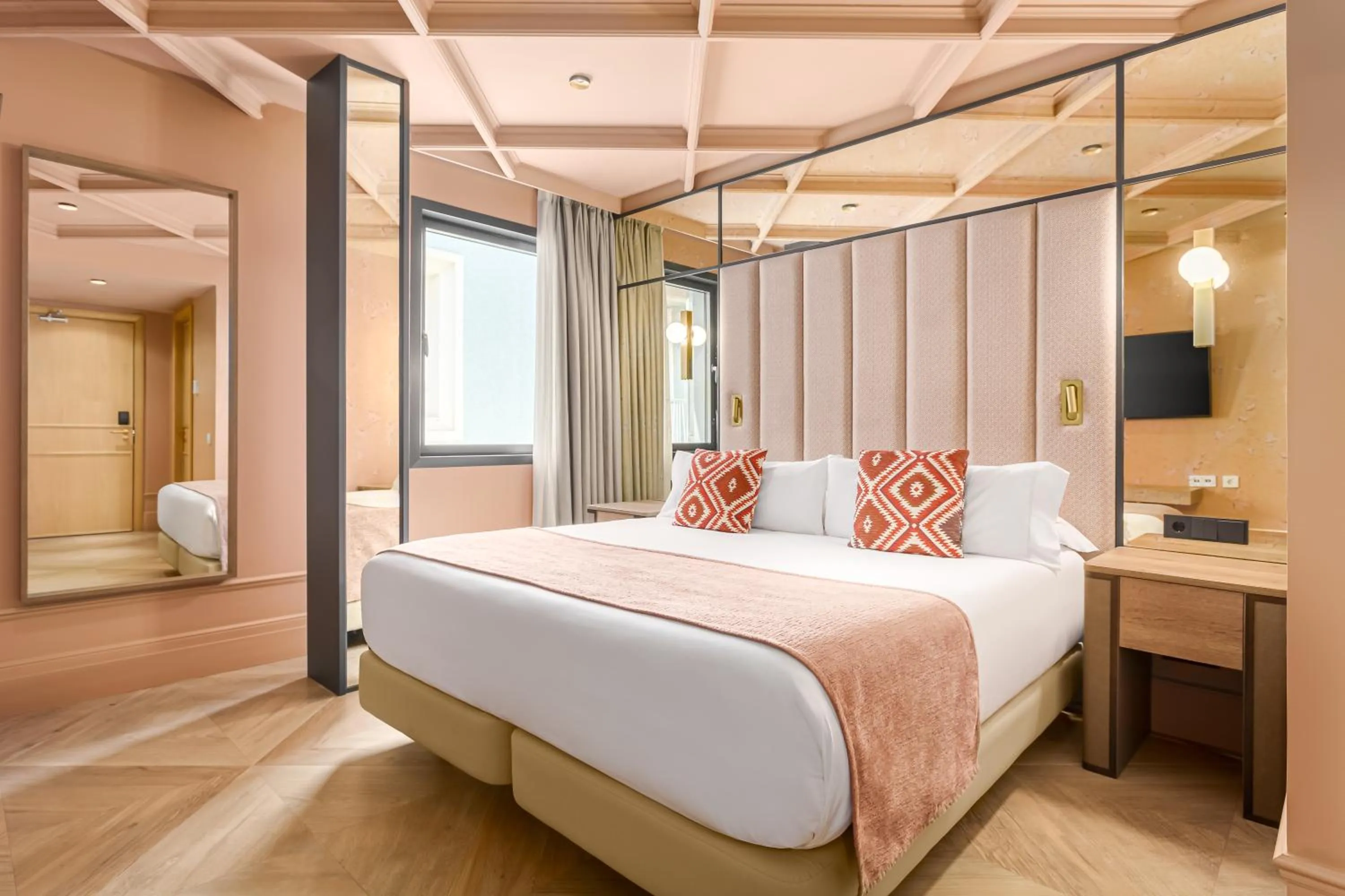 Bedroom, Bed in Room Mate Leo, Granada