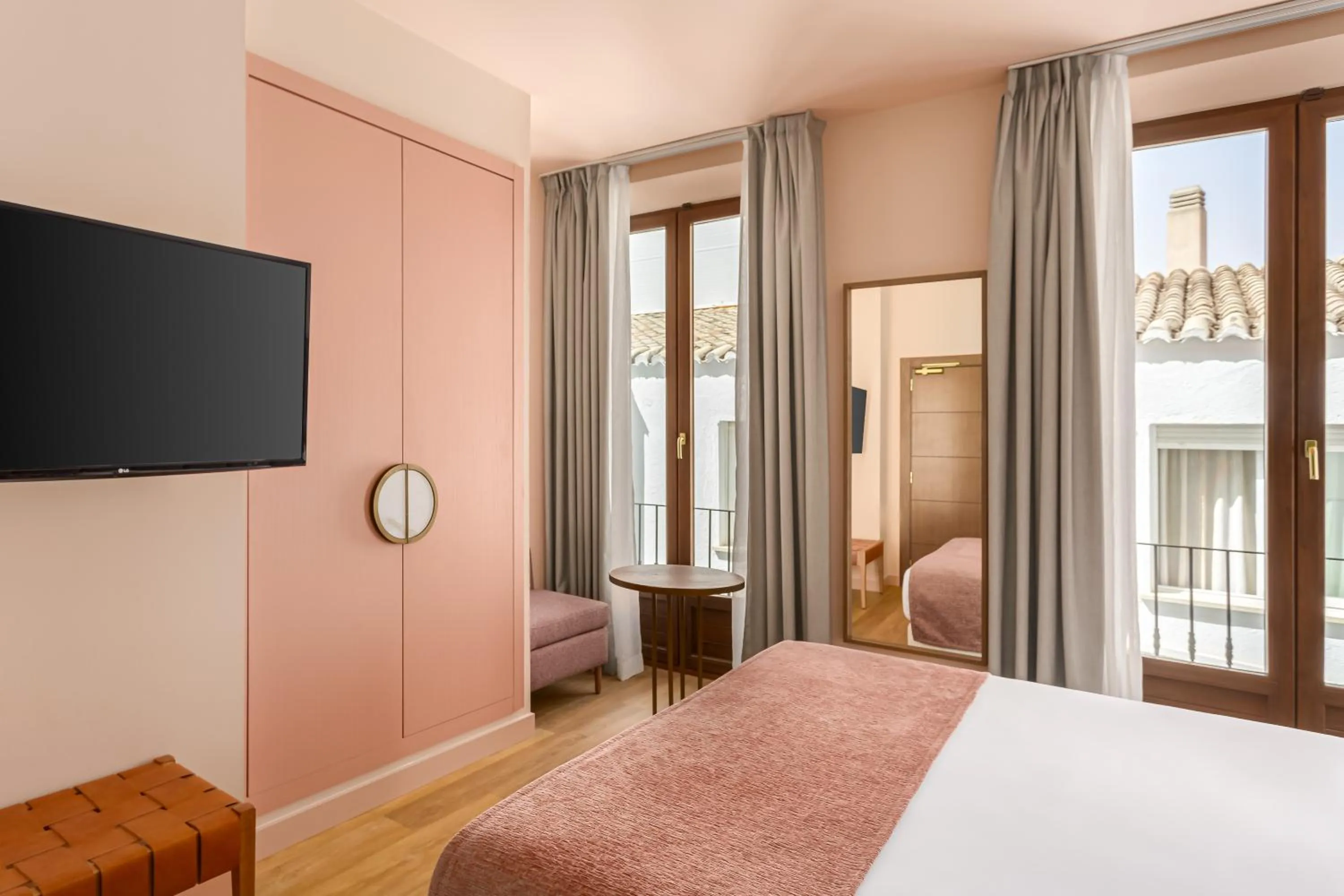 Bedroom, Bed in Room Mate Leo, Granada