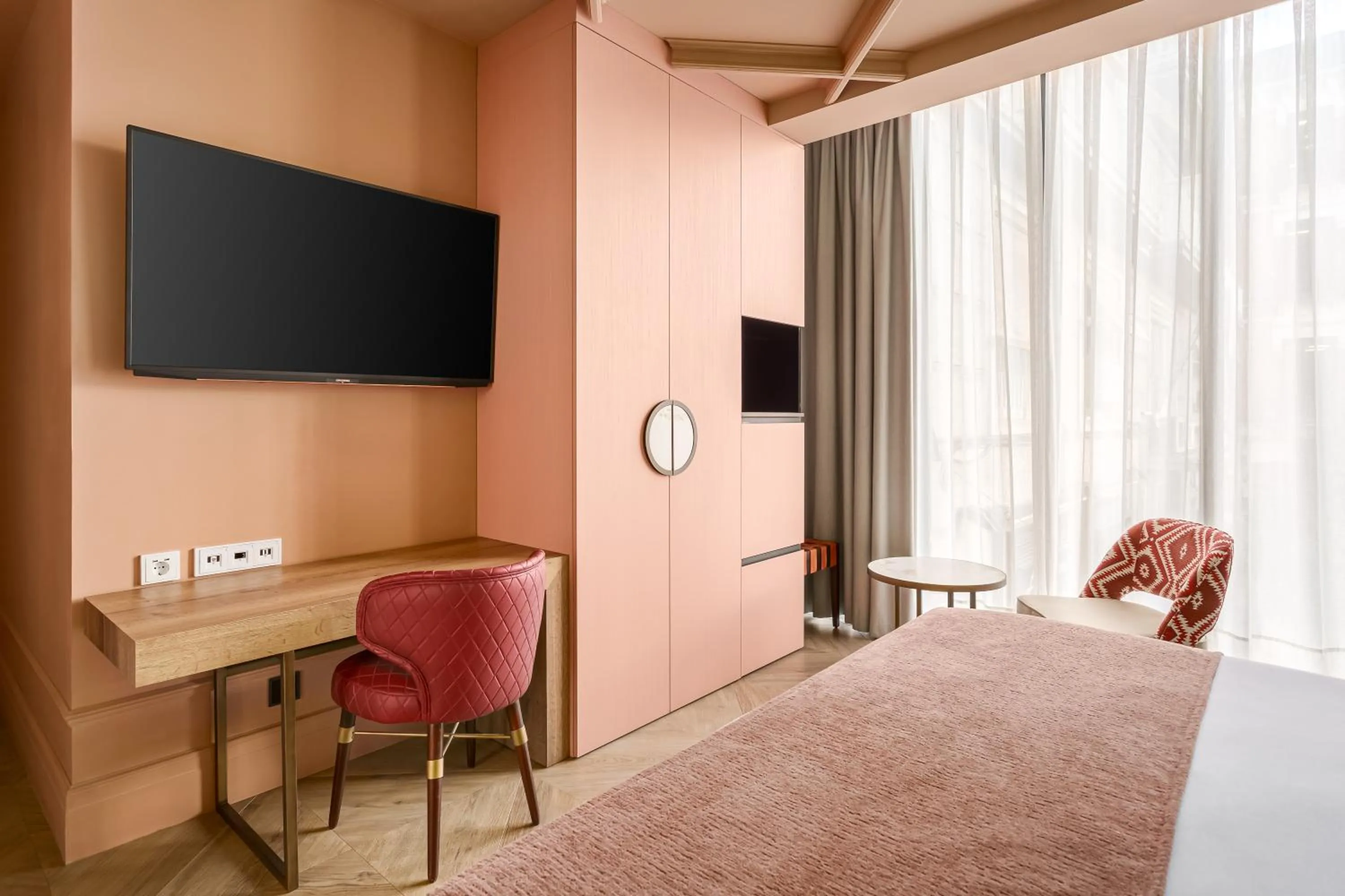 Bedroom, Bed in Room Mate Leo, Granada