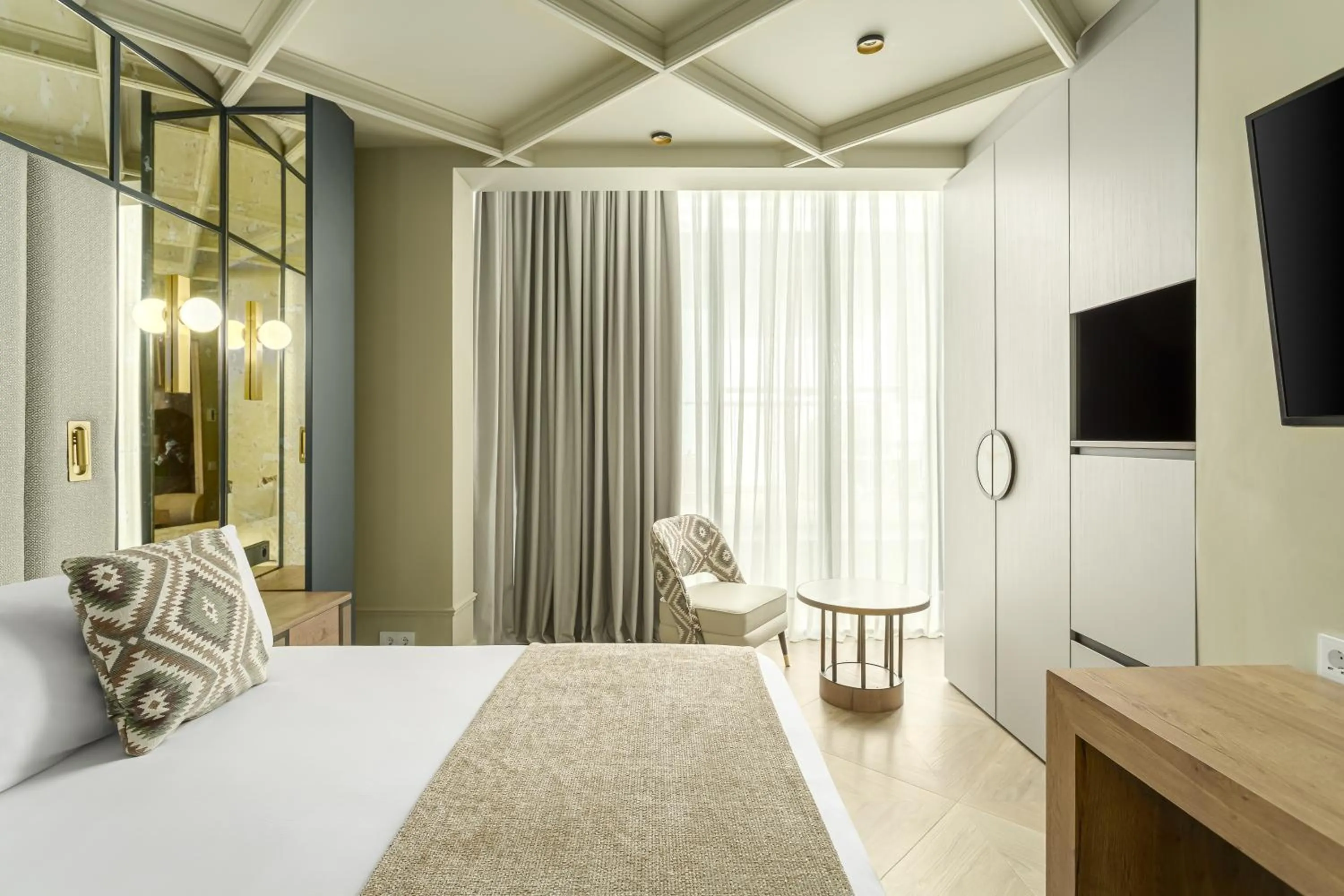 Bedroom, Bed in Room Mate Leo, Granada