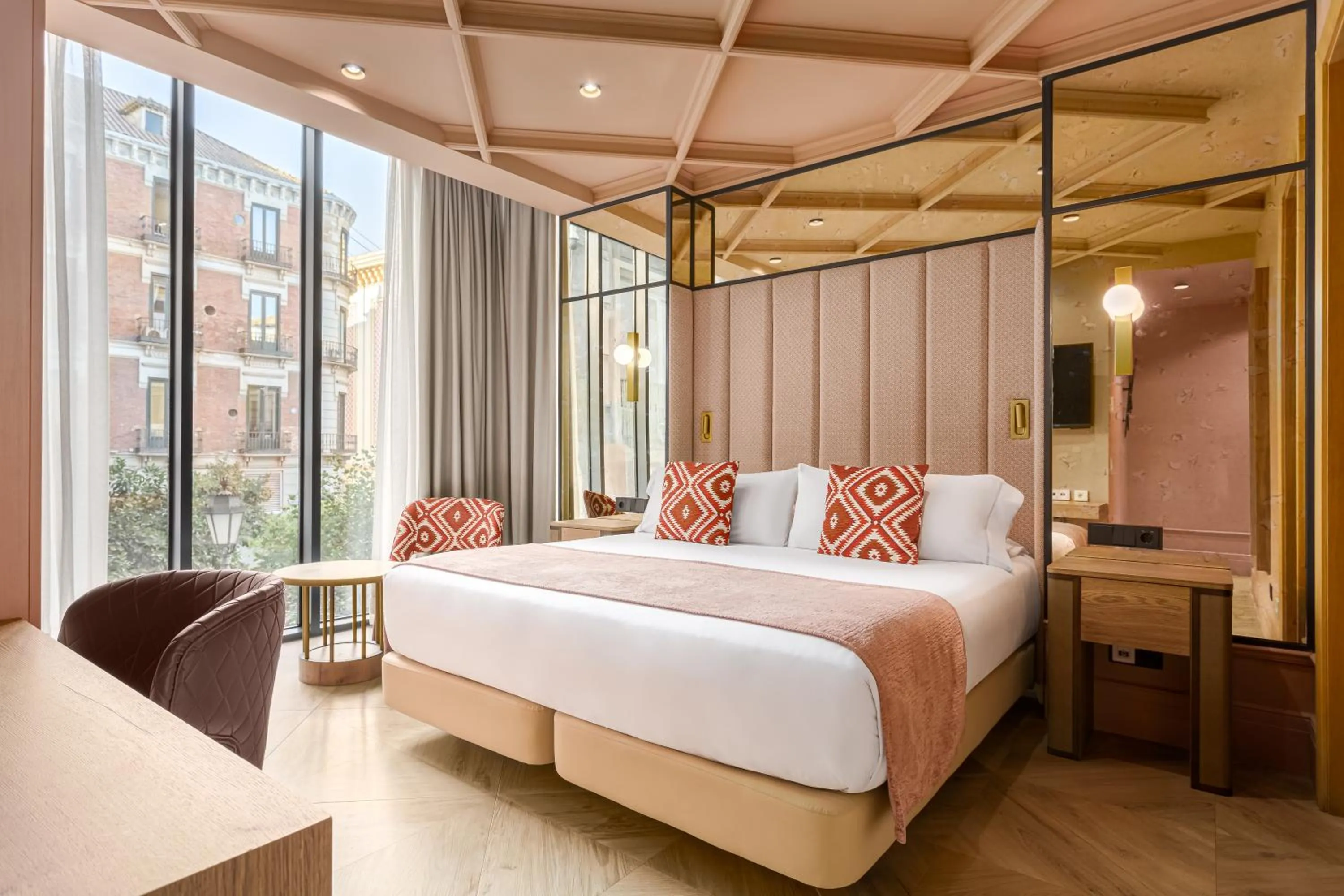 Bedroom, Bed in Room Mate Leo, Granada