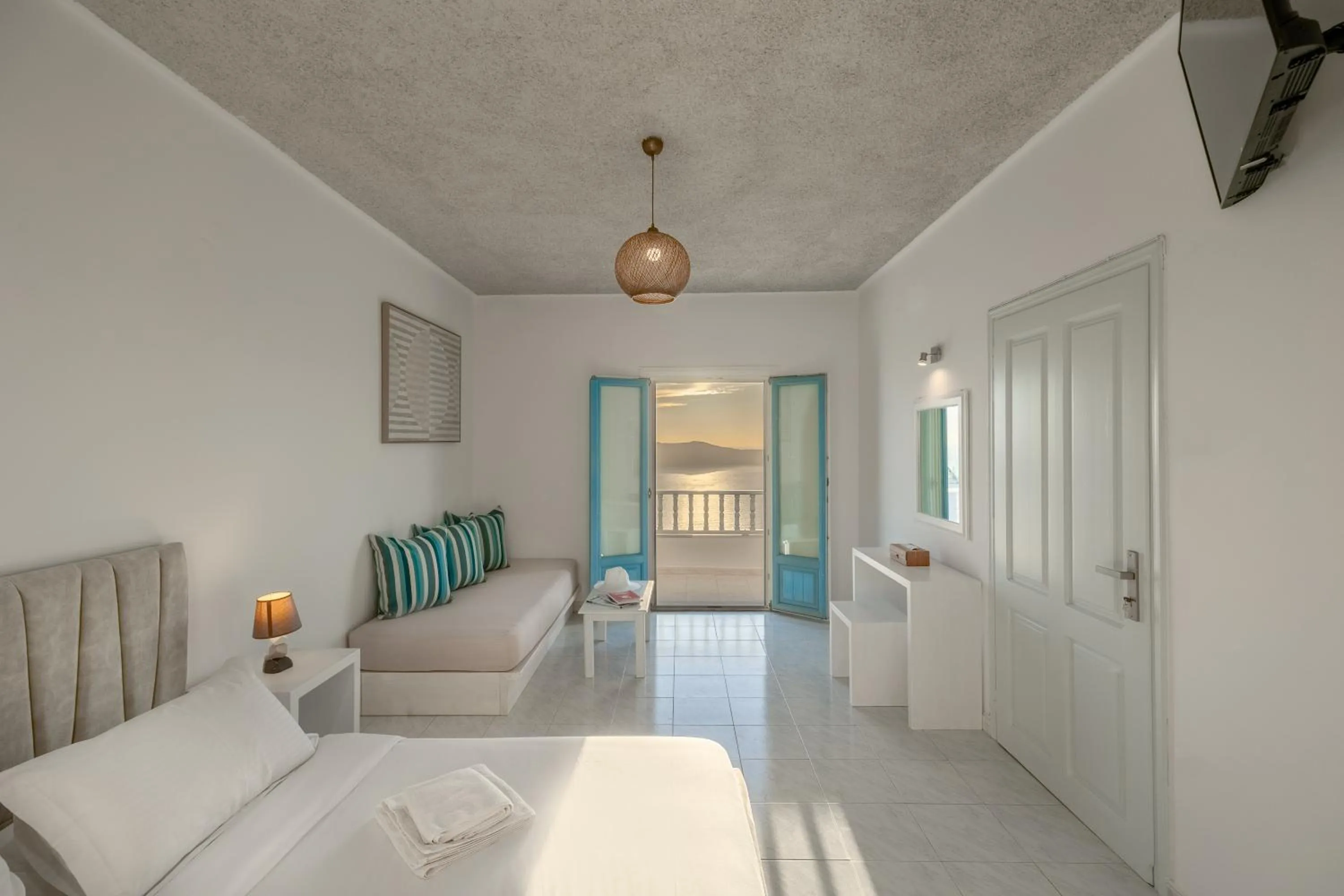 Photo of the whole room, Bed in Nevma Suites