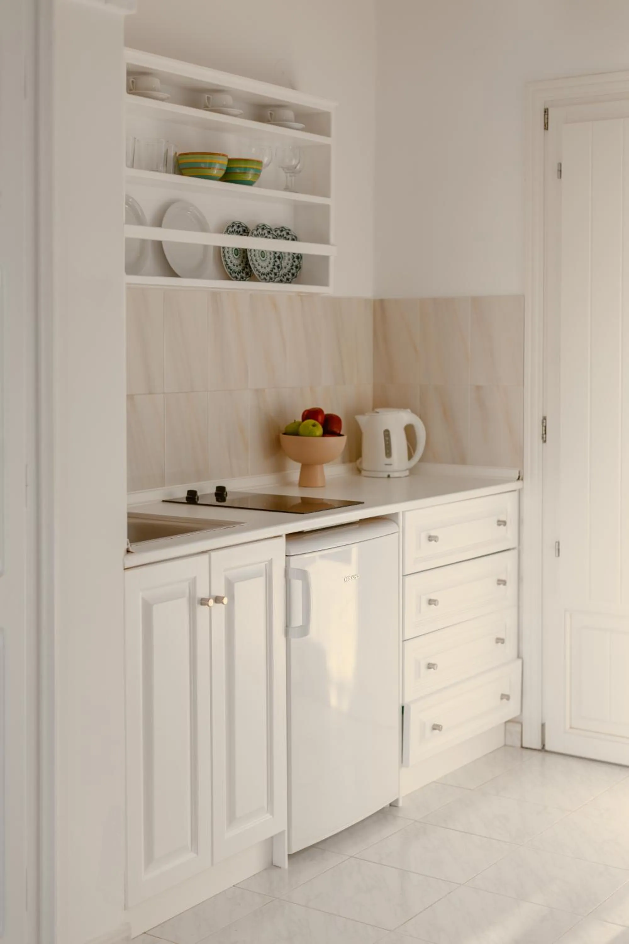 Kitchen or kitchenette in Nevma Suites