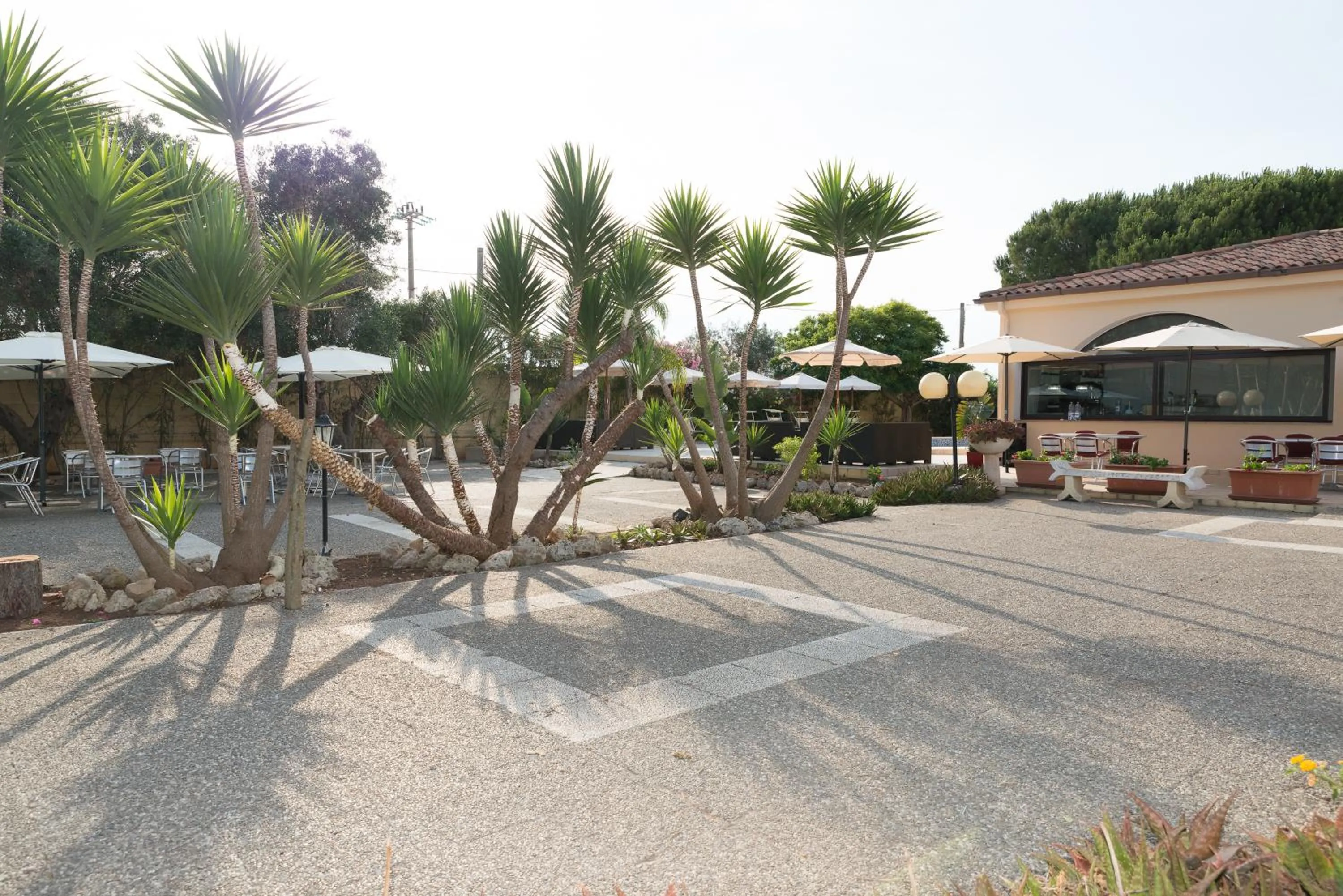 Garden in Hotel Villa Costes