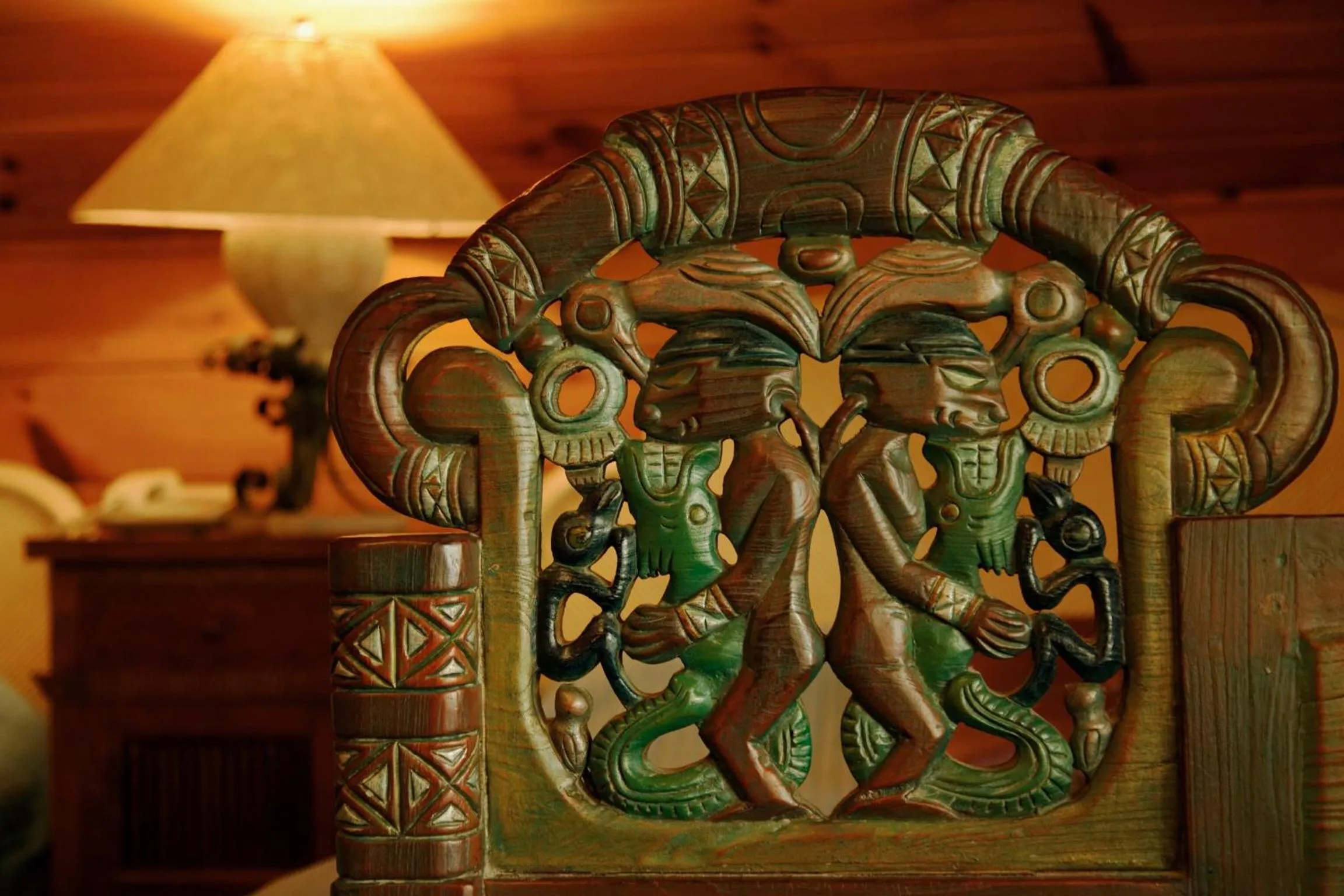 Decorative detail in Sun Moon Lake Full House Resort