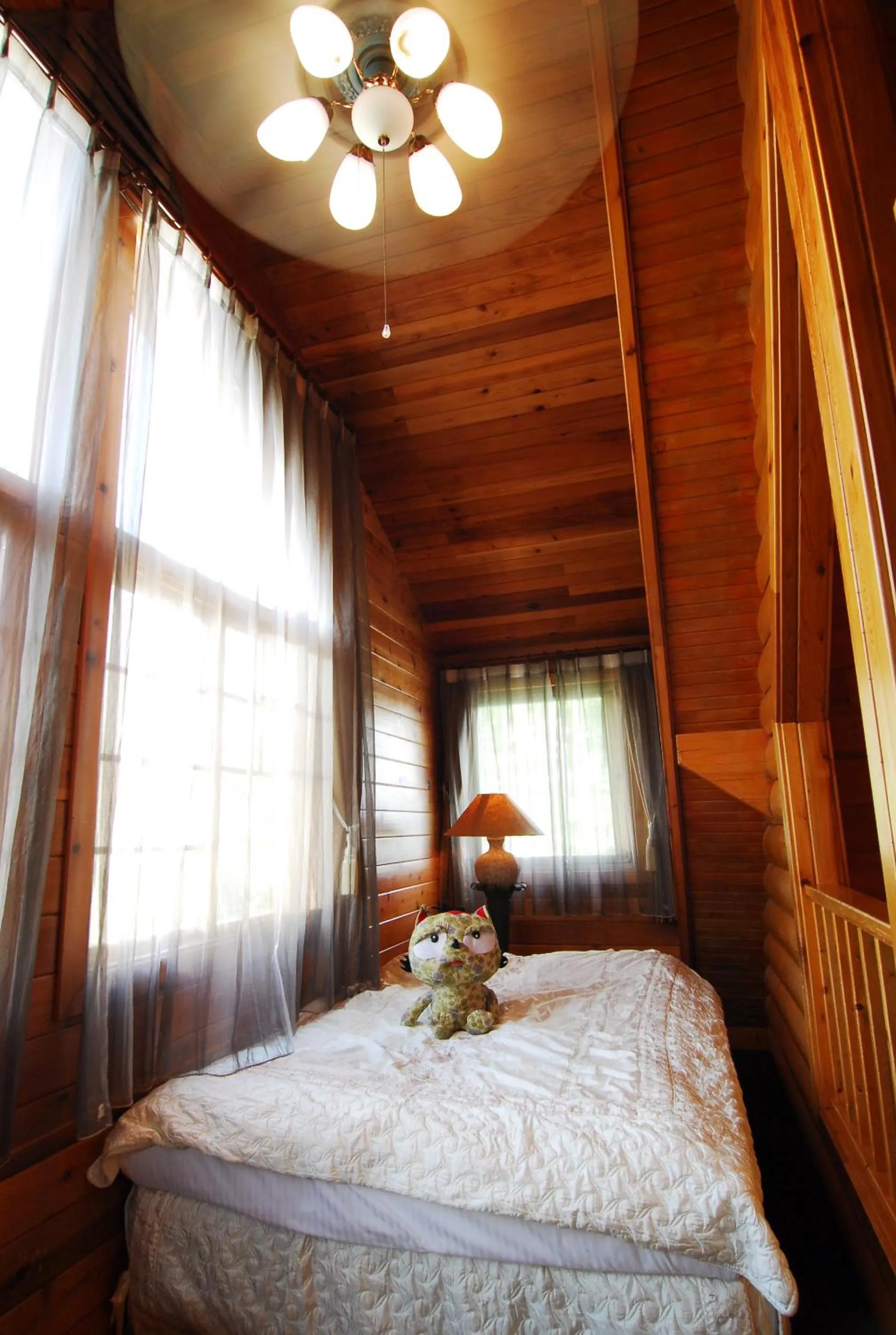 Bed in Sun Moon Lake Full House Resort