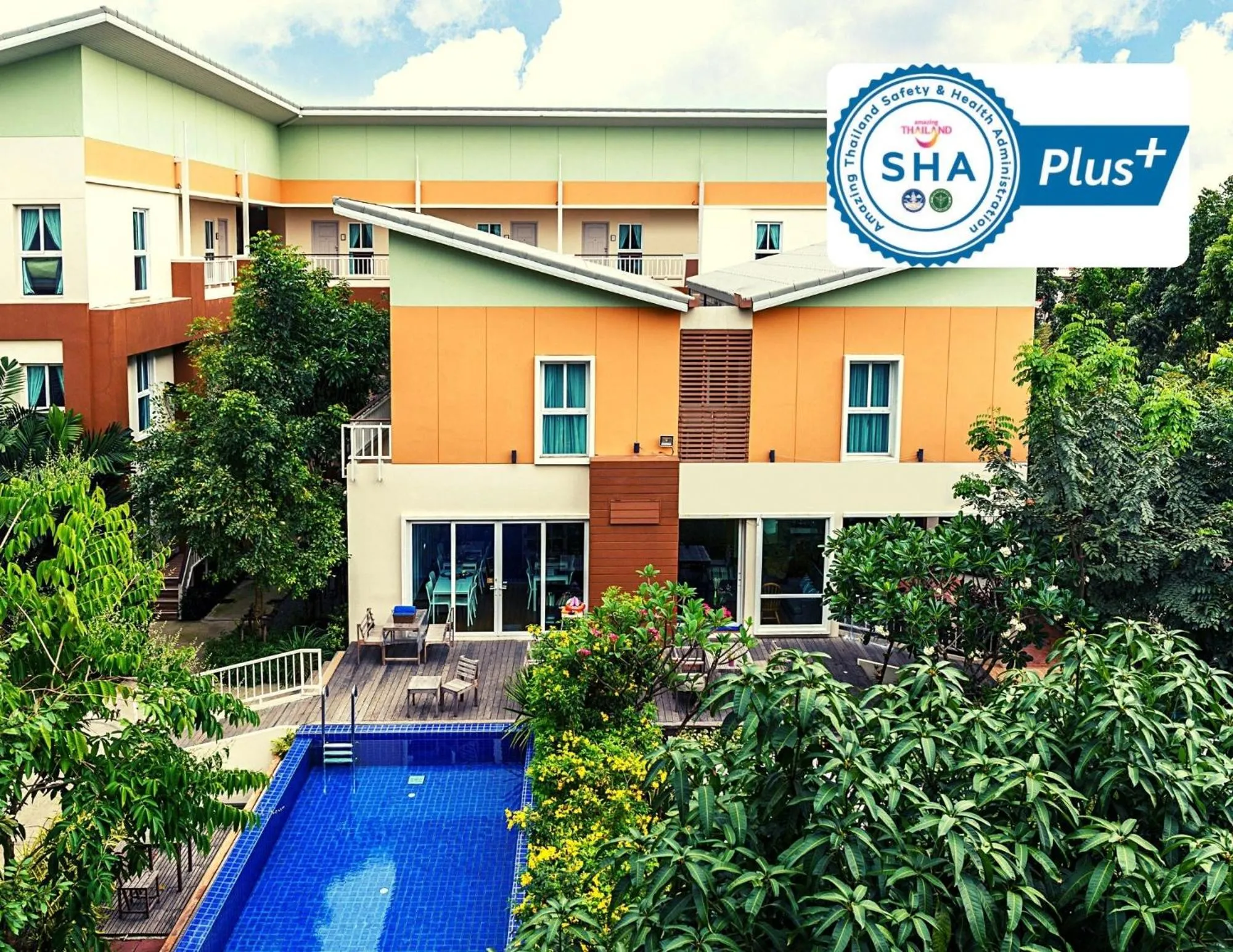 Property building in U Tiny Boutique Hotel Suvarnabhumi Bangkok - SHA Plus