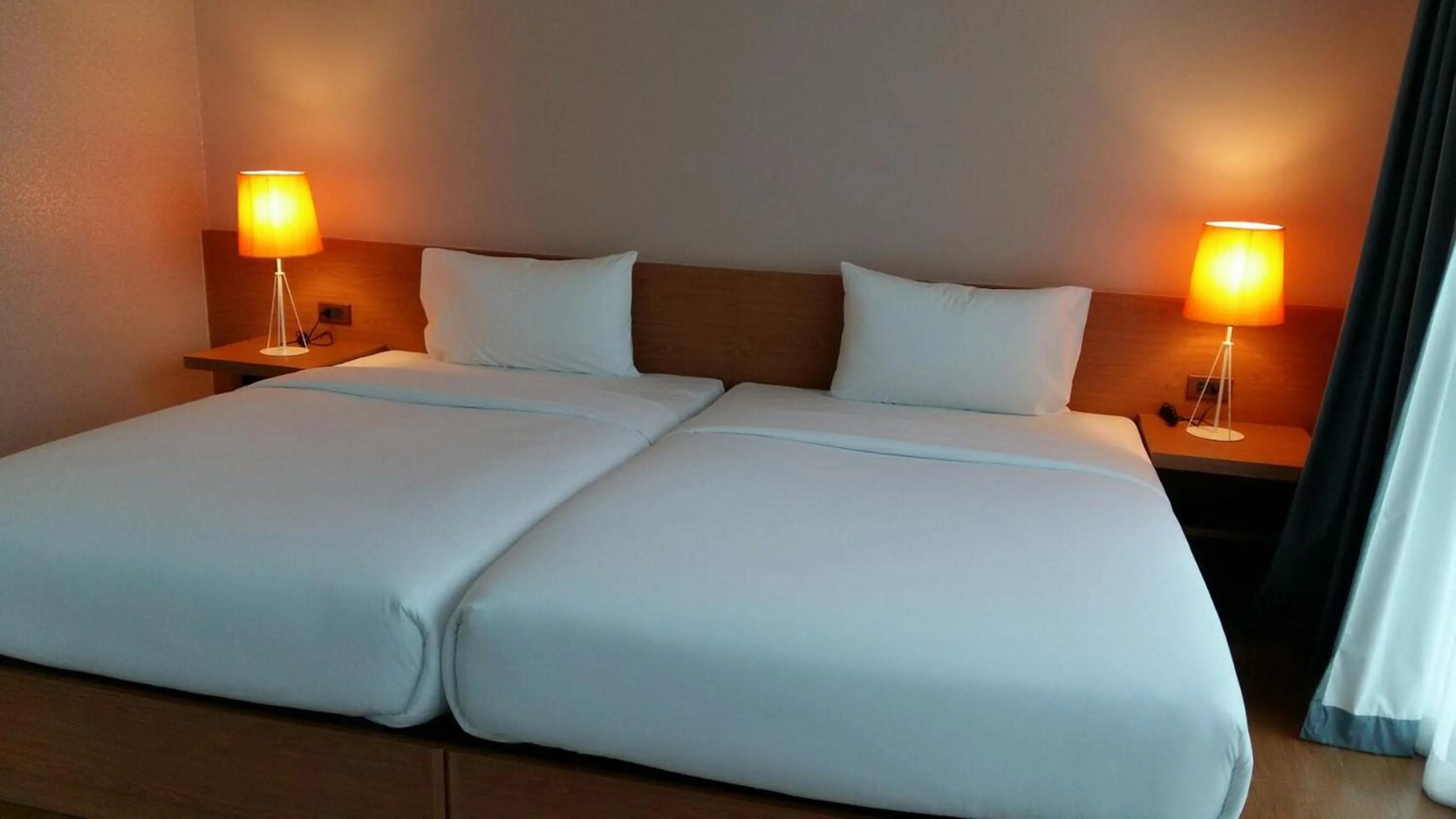Bed in U Tiny Boutique Hotel Suvarnabhumi Bangkok - SHA Plus