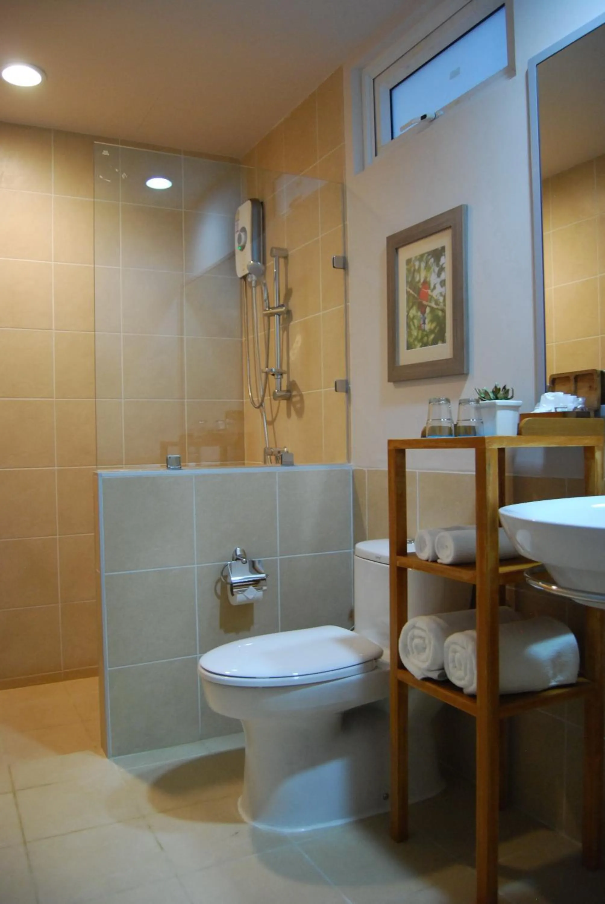 Shower in U Tiny Boutique Hotel Suvarnabhumi Bangkok - SHA Plus