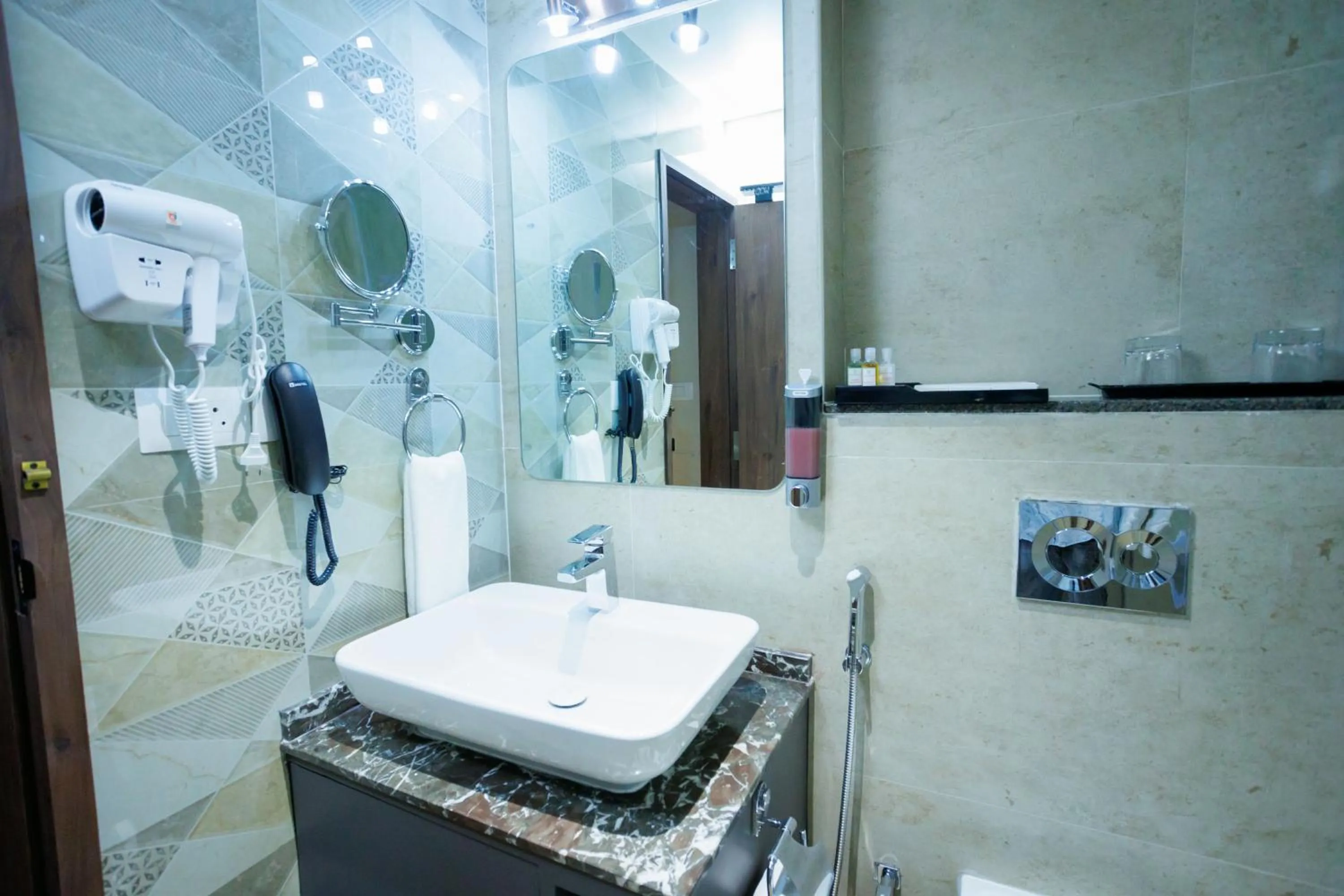 Bathroom in AJ GRAND ELITE HOTEL