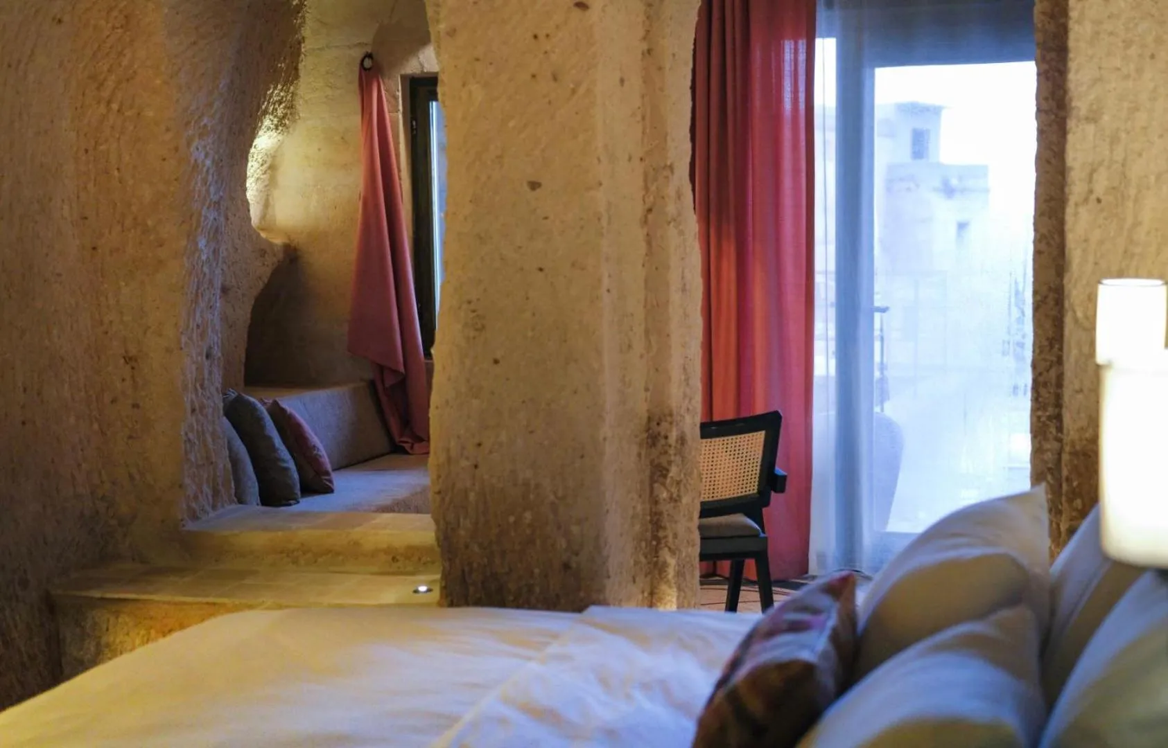 Bed in Very Peri Cappadocia - The Lifestyle Luxury Design Hotel