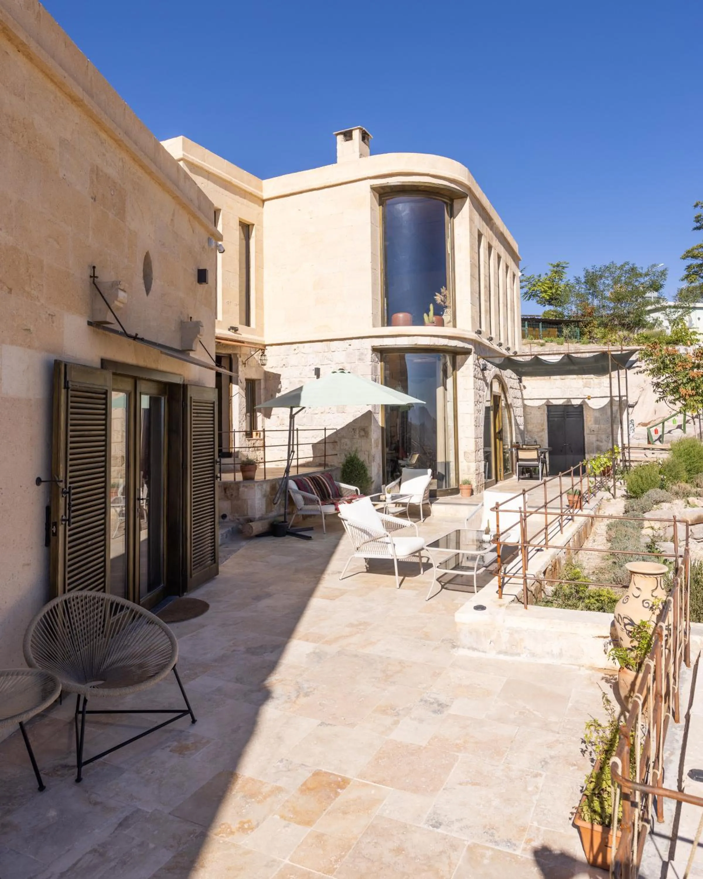 Patio in Very Peri Cappadocia - The Lifestyle Luxury Design Hotel