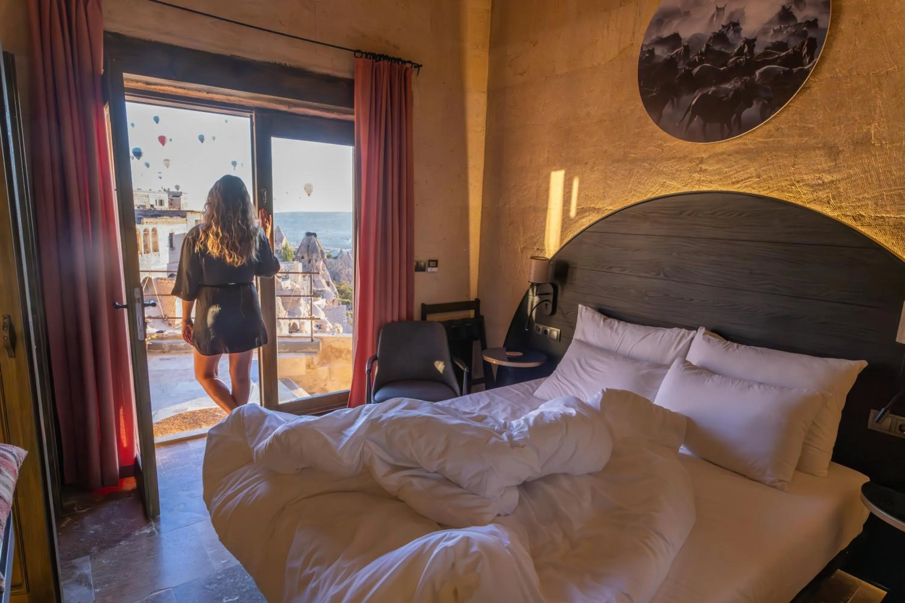 Bed in Very Peri Cappadocia - The Lifestyle Luxury Design Hotel