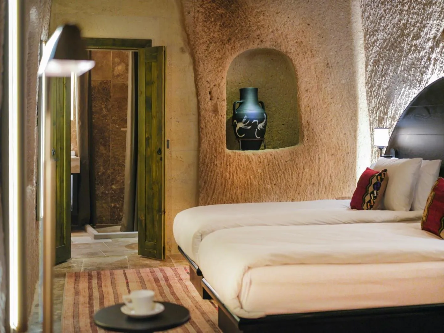 Bed in Very Peri Cappadocia - The Lifestyle Luxury Design Hotel
