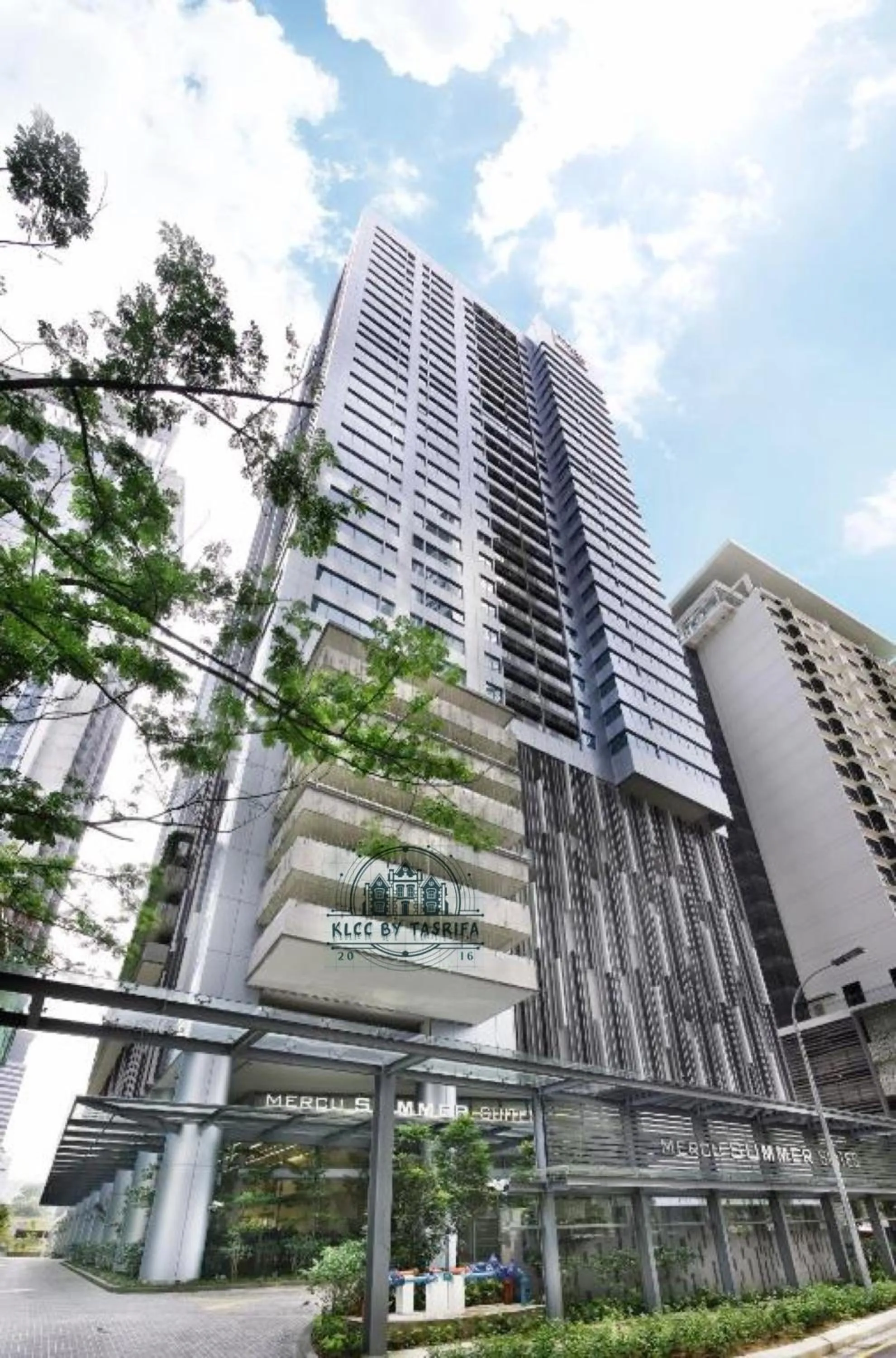 Property building in Mercu Summer Suites KLCC By Sweet Home