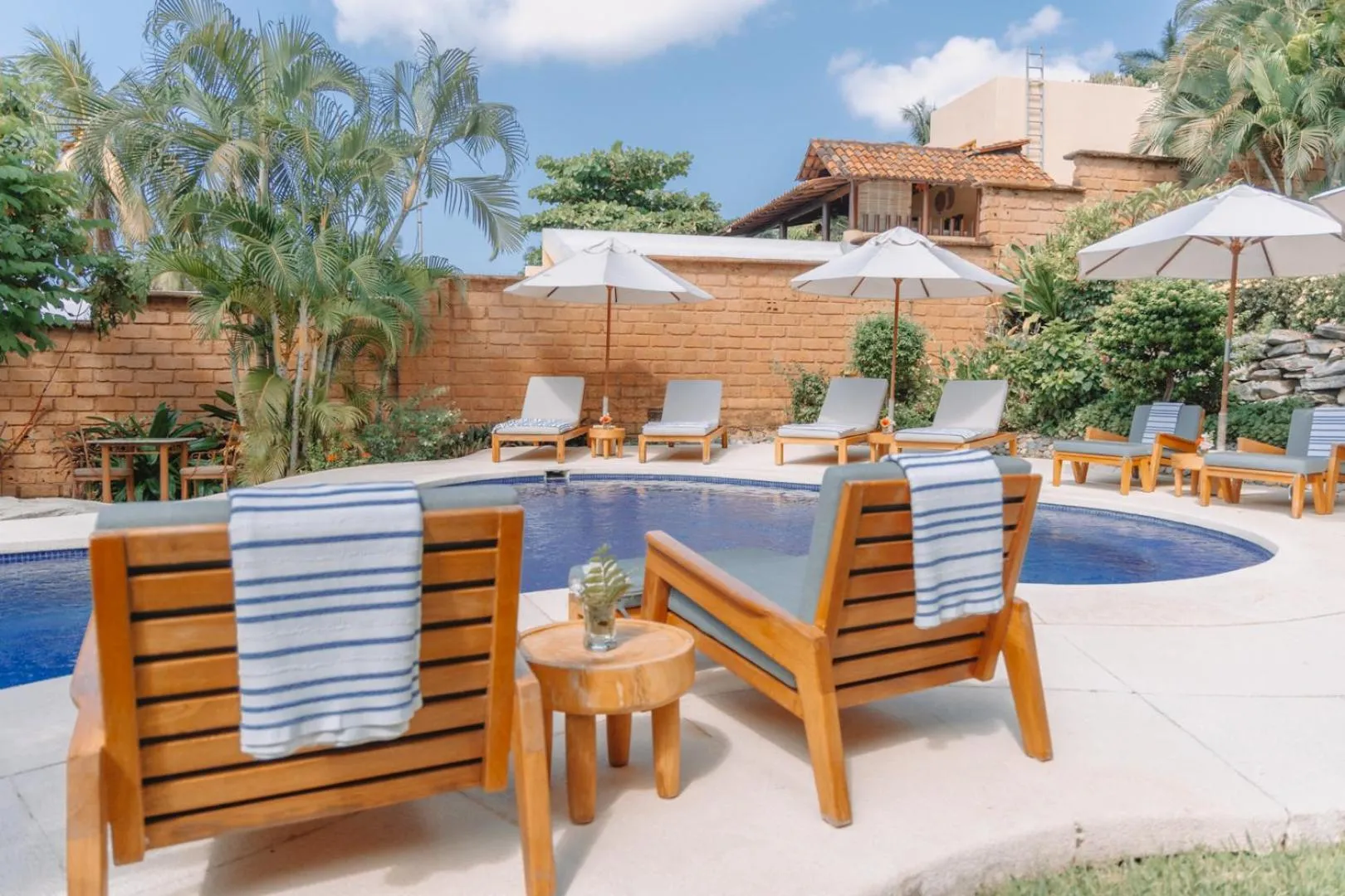 Swimming pool in La Villa Luz (sólo adultos)