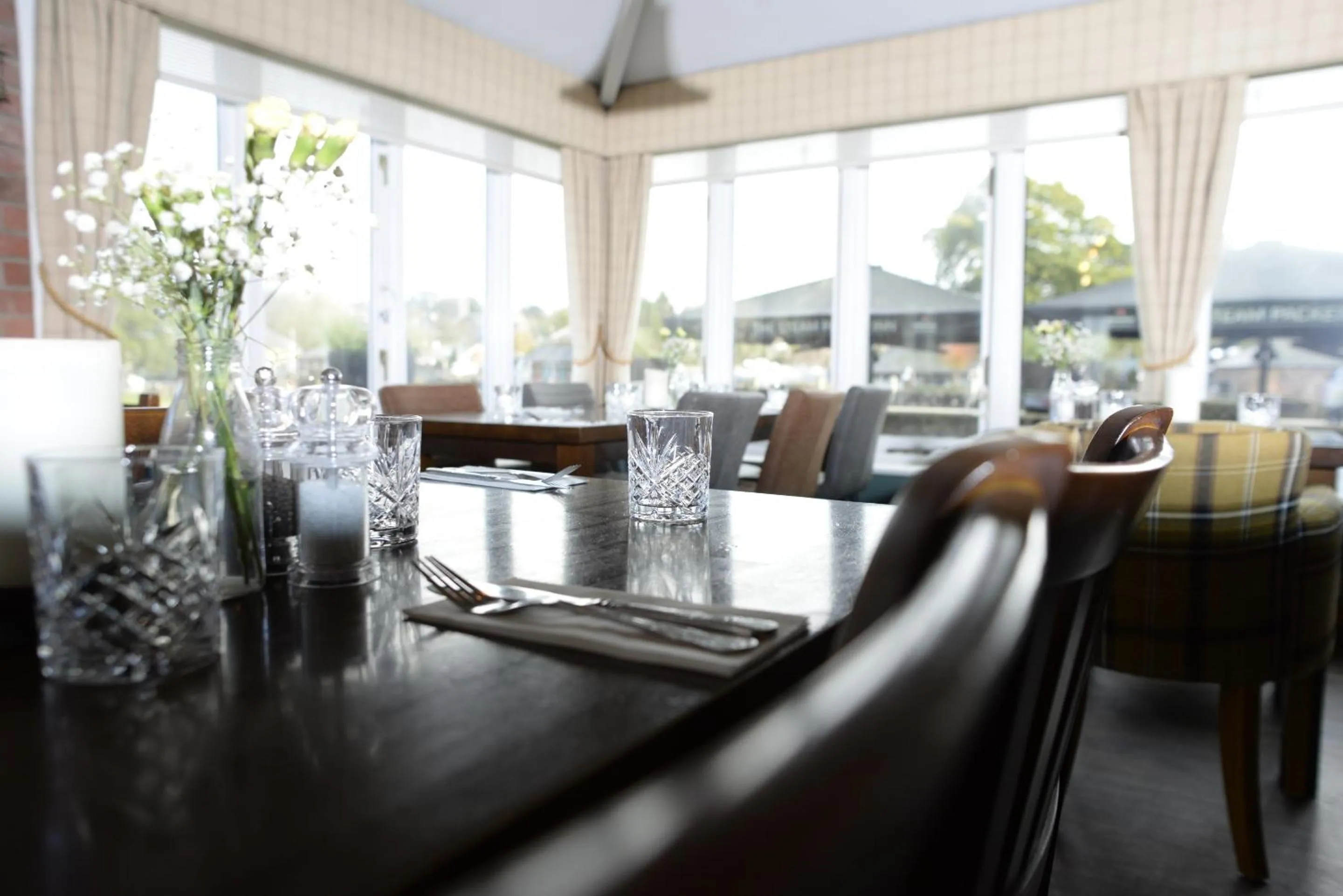 Dining area in The Steam Packet Inn