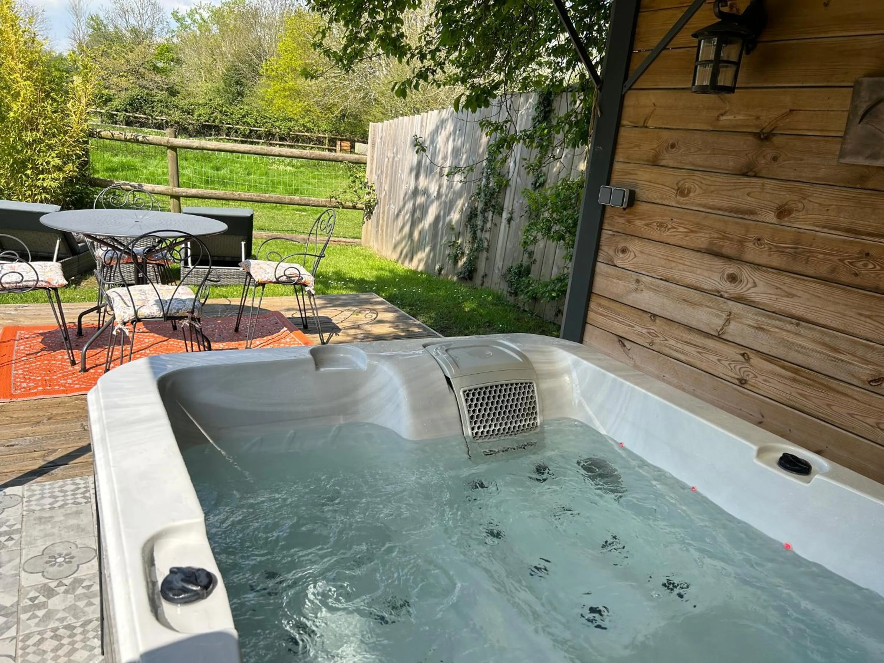 Spa and wellness centre/facilities in Aux murmures de la nature B&B