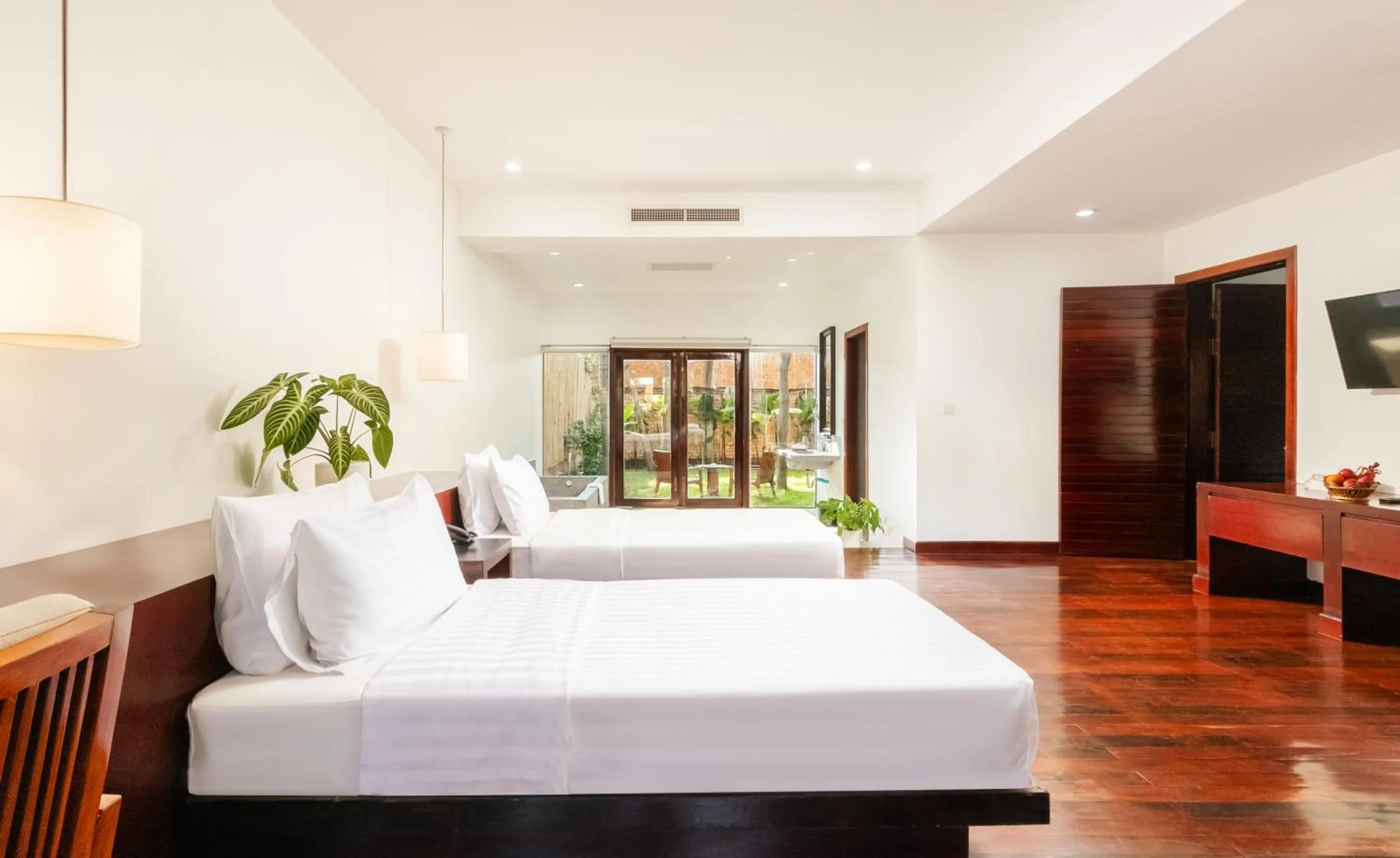 Bed in Le Mayansa Resort