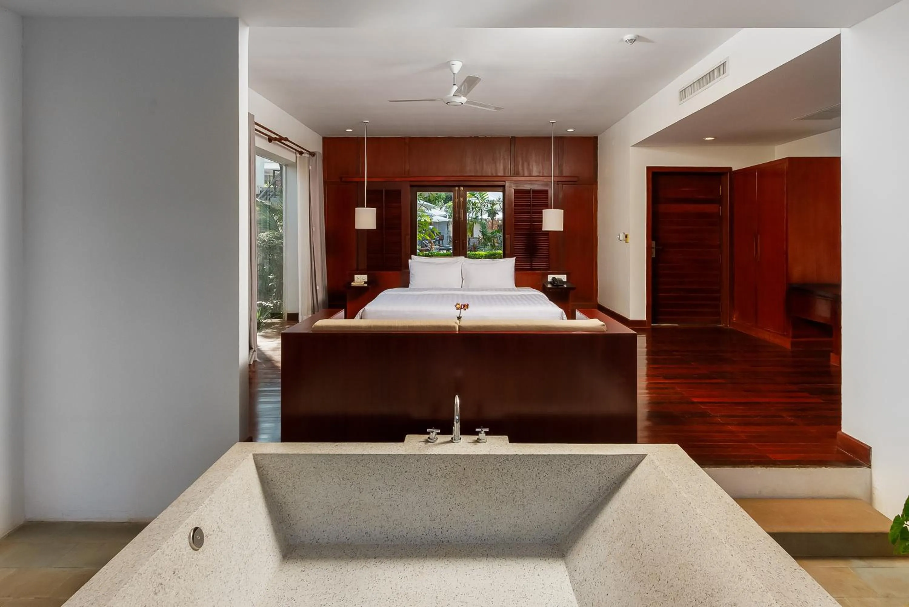 Bed in Le Mayansa Resort