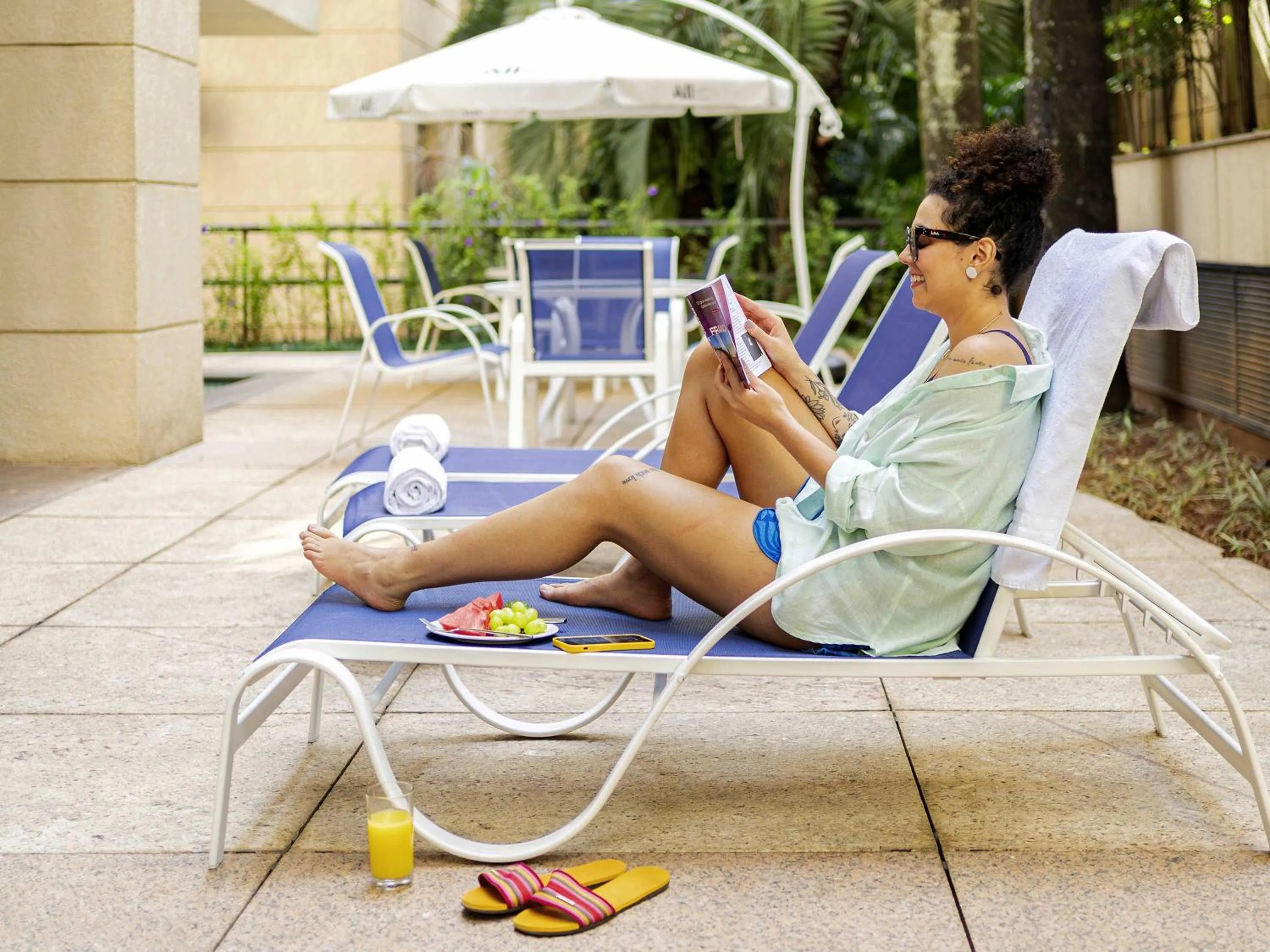 Lounge or bar in Mercure Sao Paulo Moema Times Square