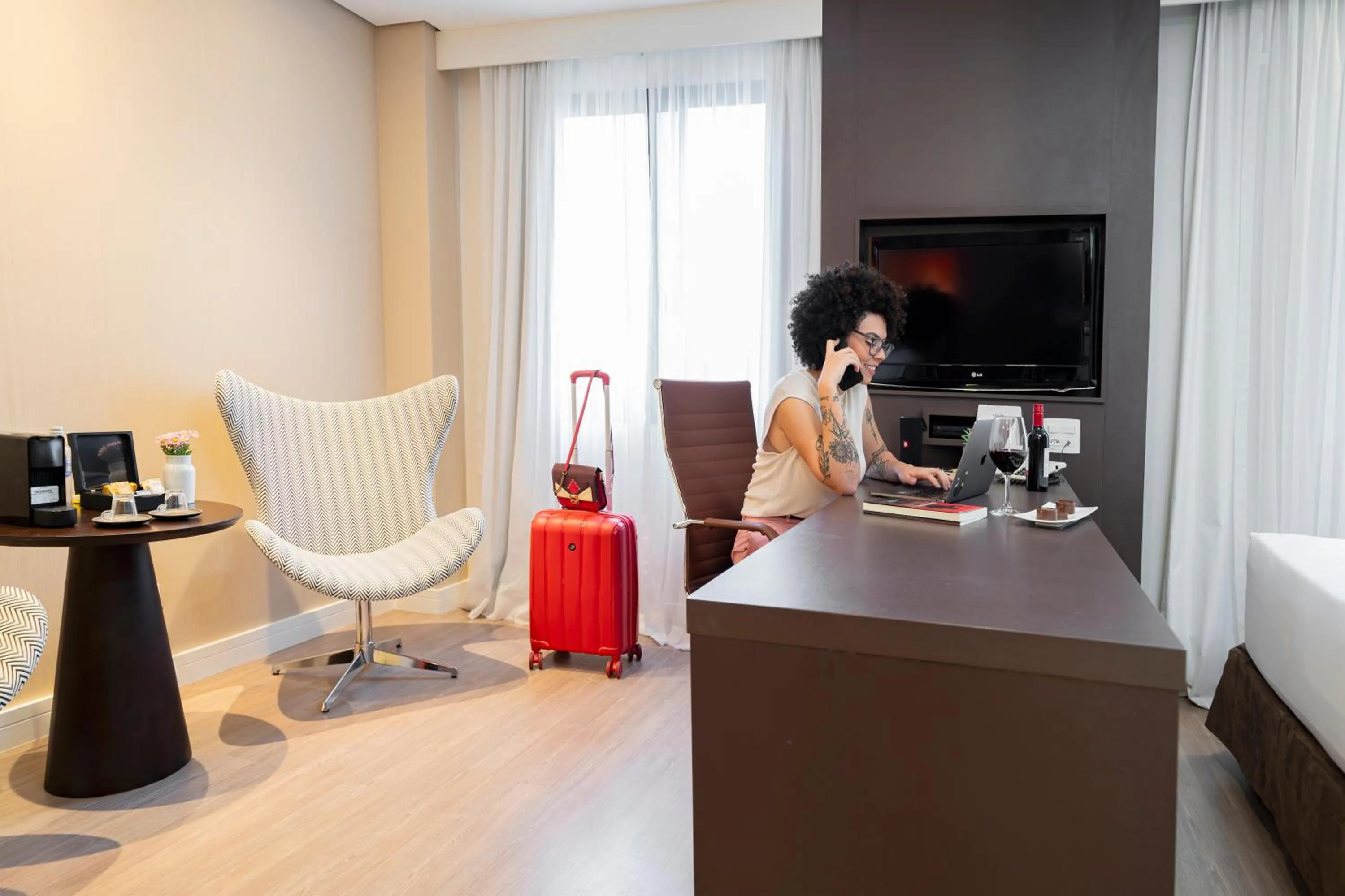 Bedroom in Mercure Sao Paulo Moema Times Square