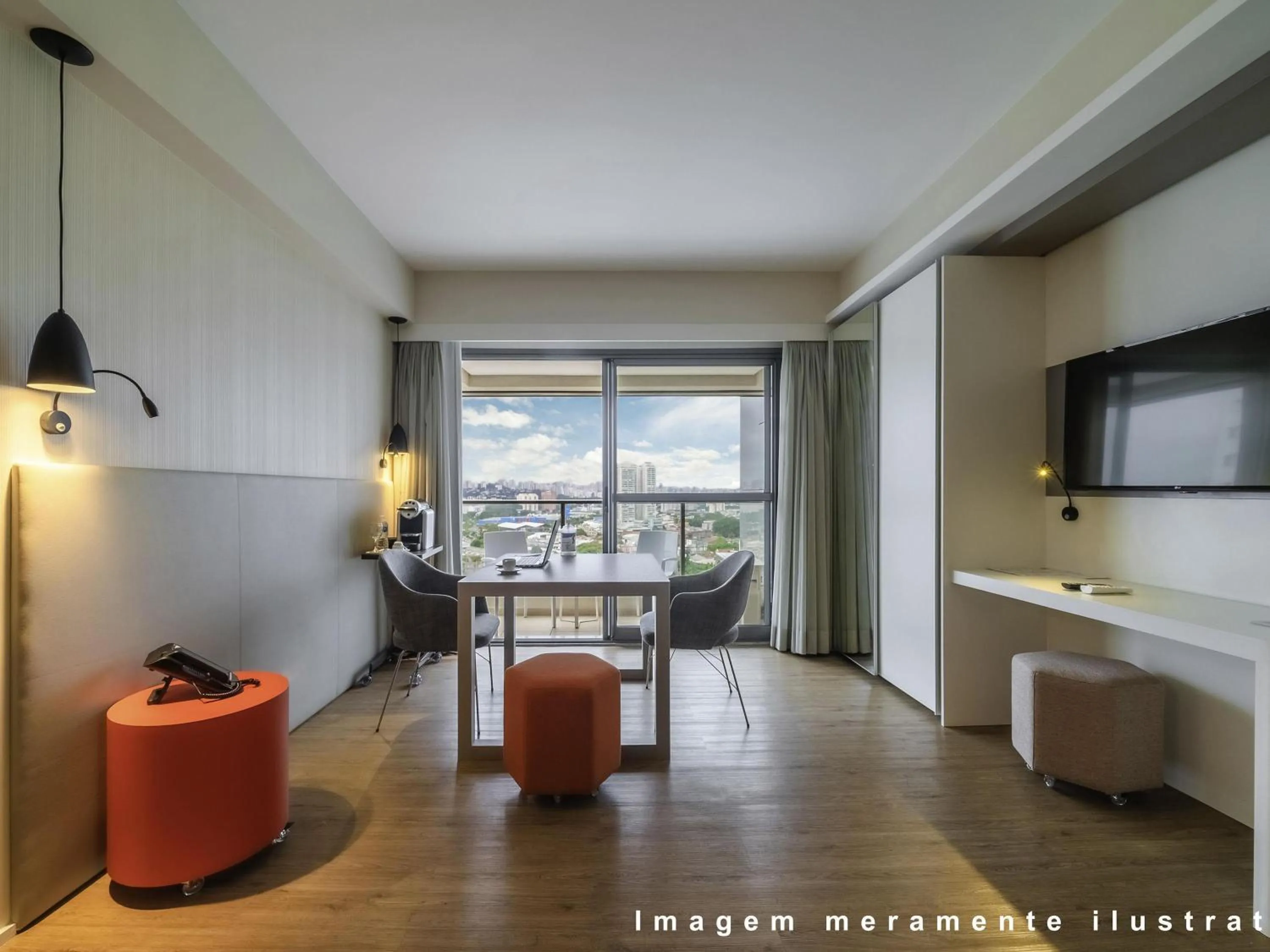 Bedroom in Mercure Sao Paulo Moema Times Square