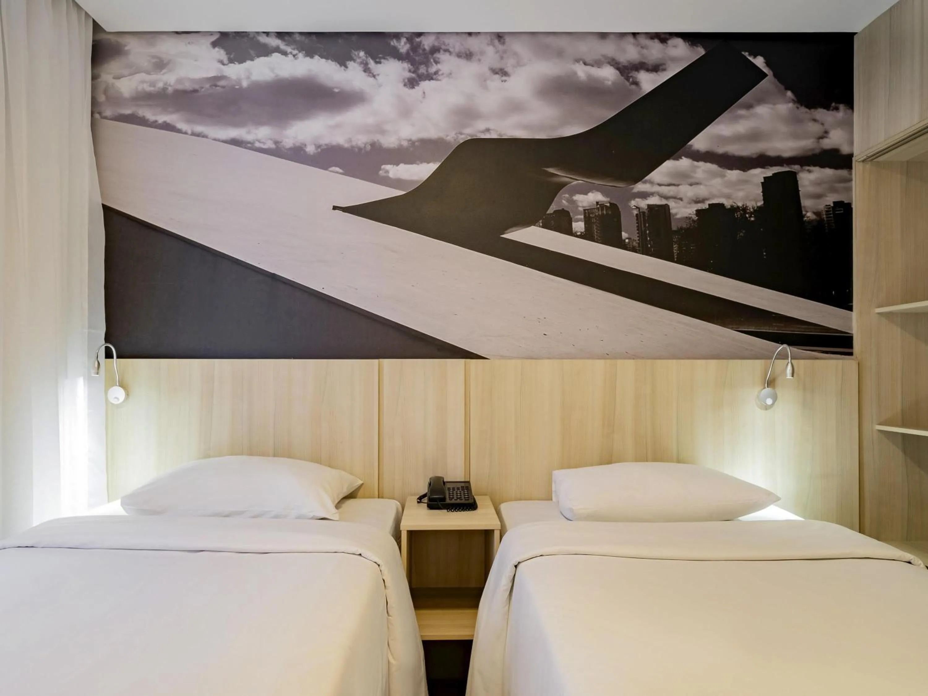 Bedroom, Bed in Mercure Sao Paulo Moema Times Square