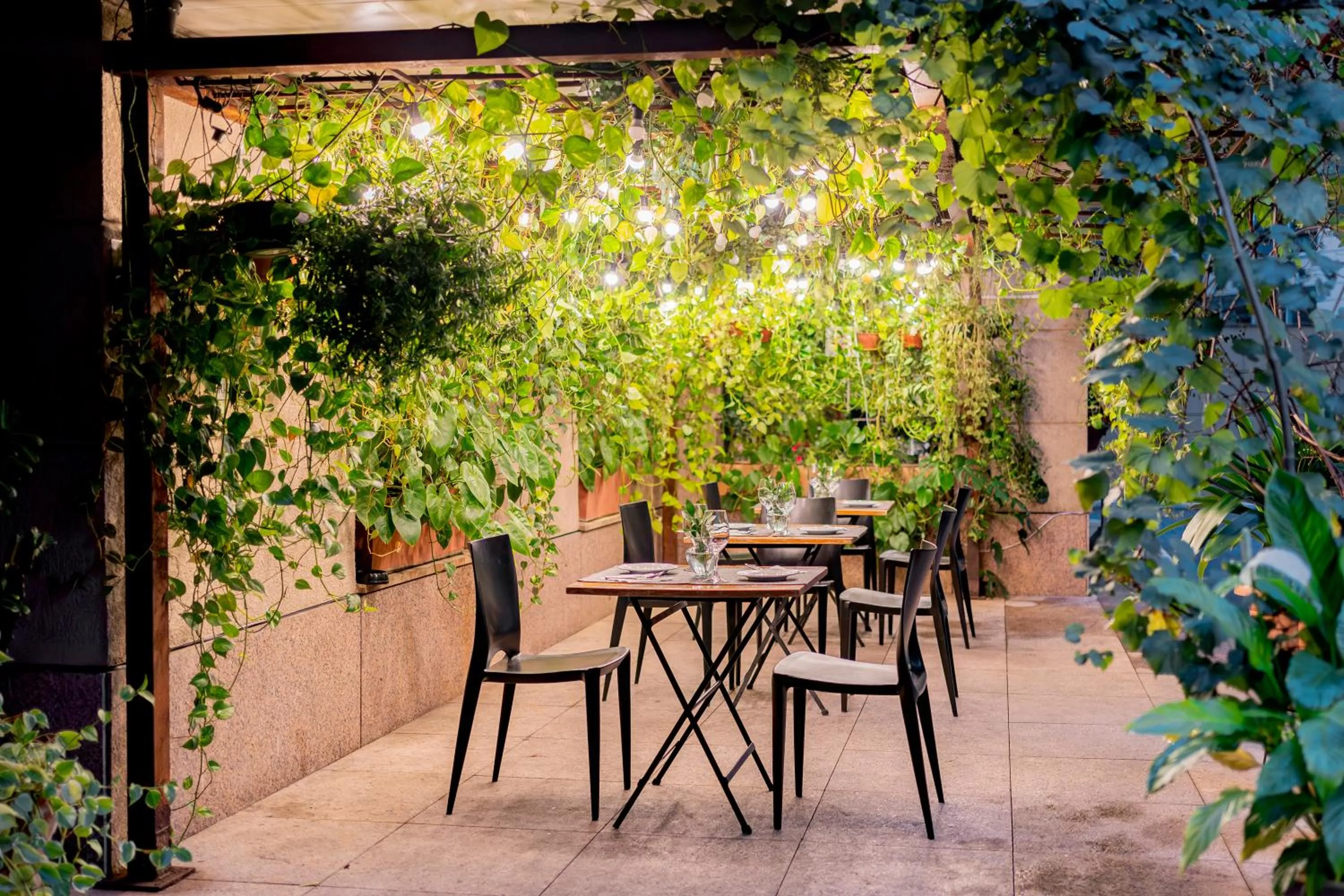 Patio in Mercure Sao Paulo Moema Times Square
