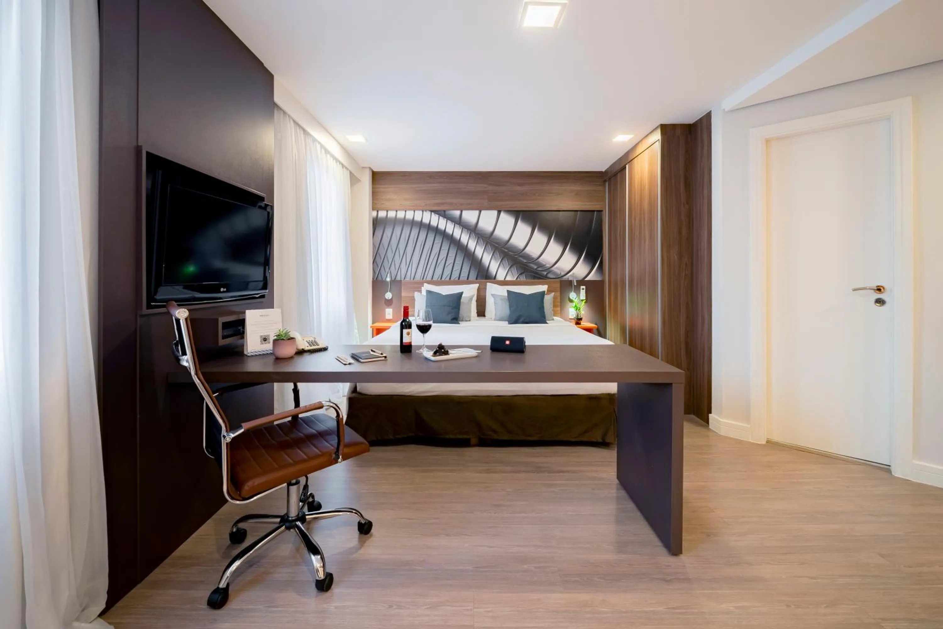 Bedroom in Mercure Sao Paulo Moema Times Square